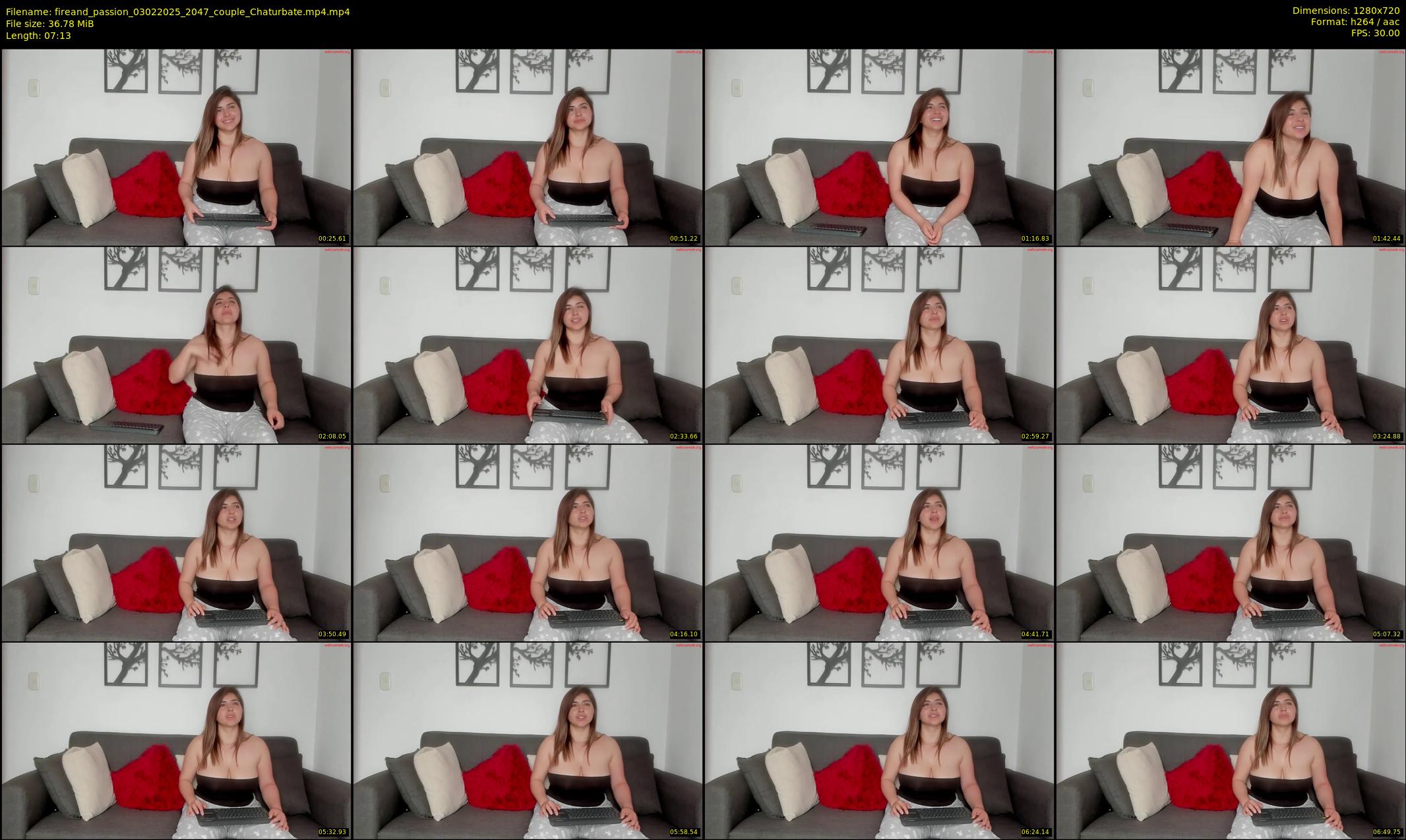 fireand_passion — 8 minute Chaturbate couple cam show recording, 720p, Feb 3, 2025