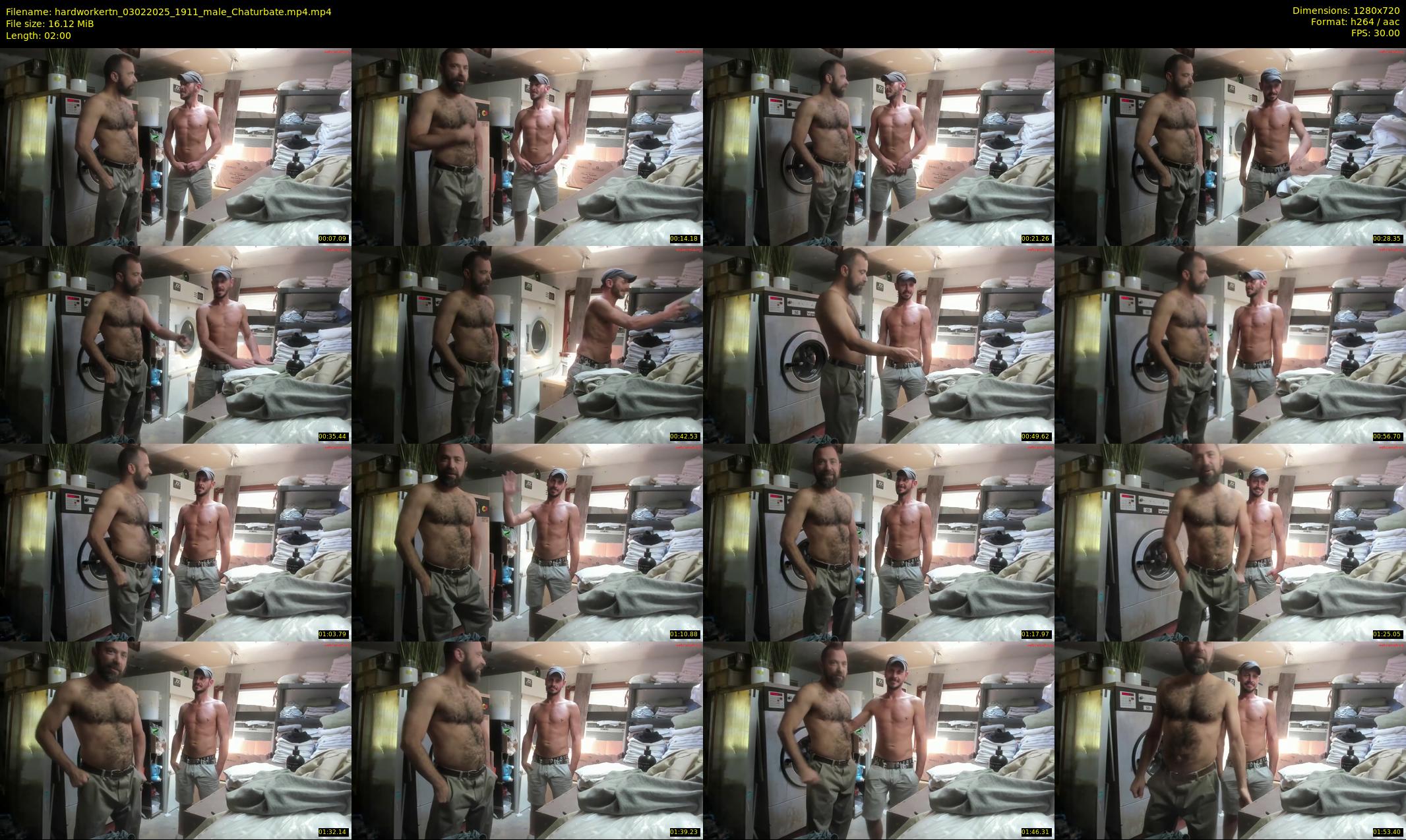 hardworkertn — 2 minute Chaturbate male cam show recording, 720p, Feb 3, 2025