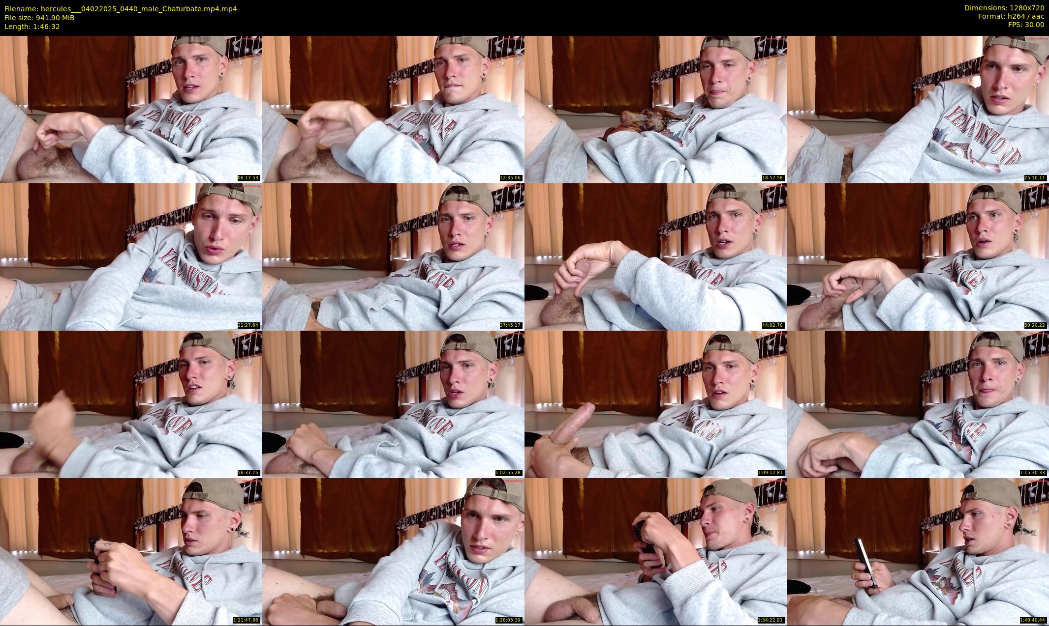 hercules__ — 107 minute Chaturbate male cam show recording, 720p, Feb 4, 2025