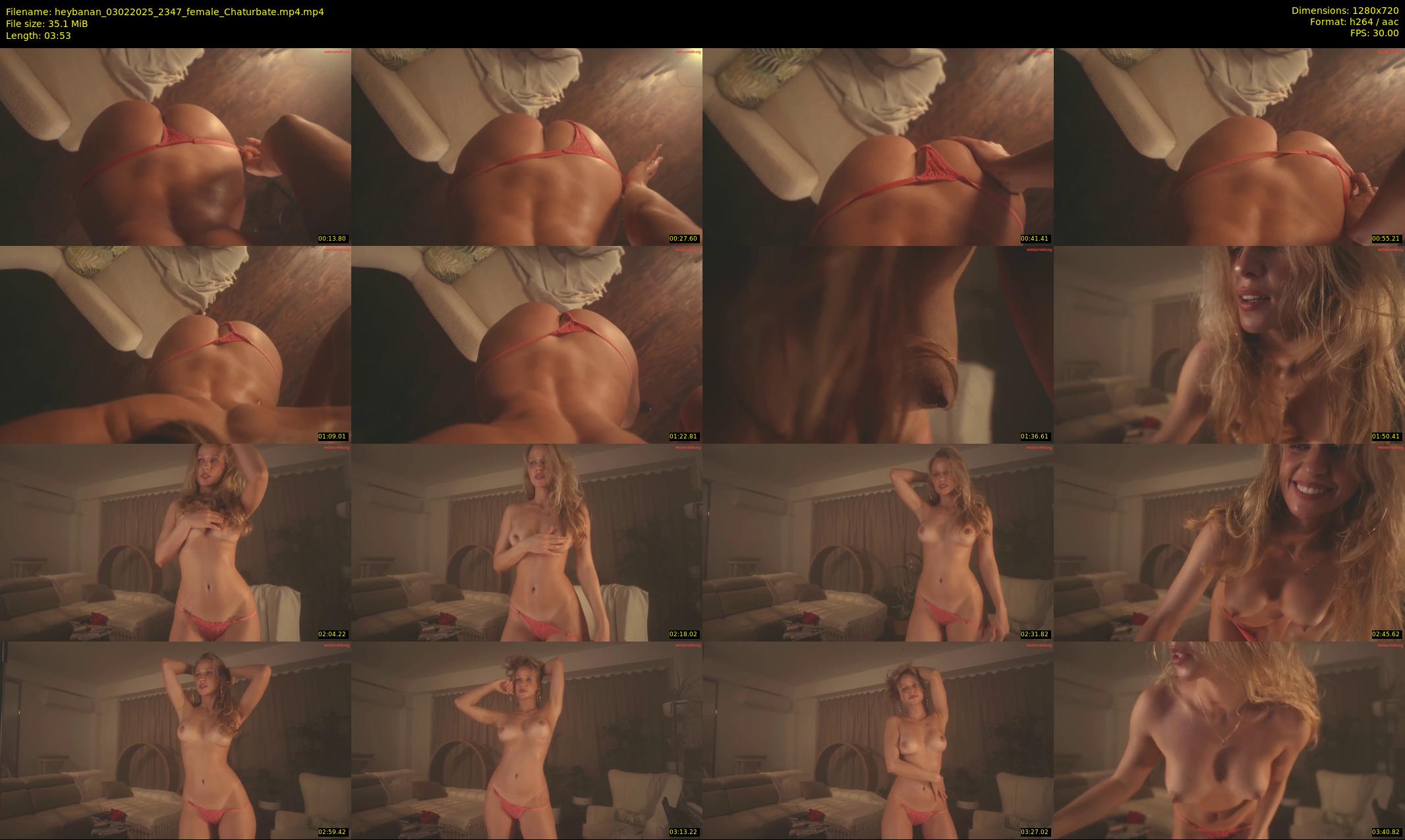heybanan — 4 minute Chaturbate female cam show recording, 720p, Feb 3, 2025