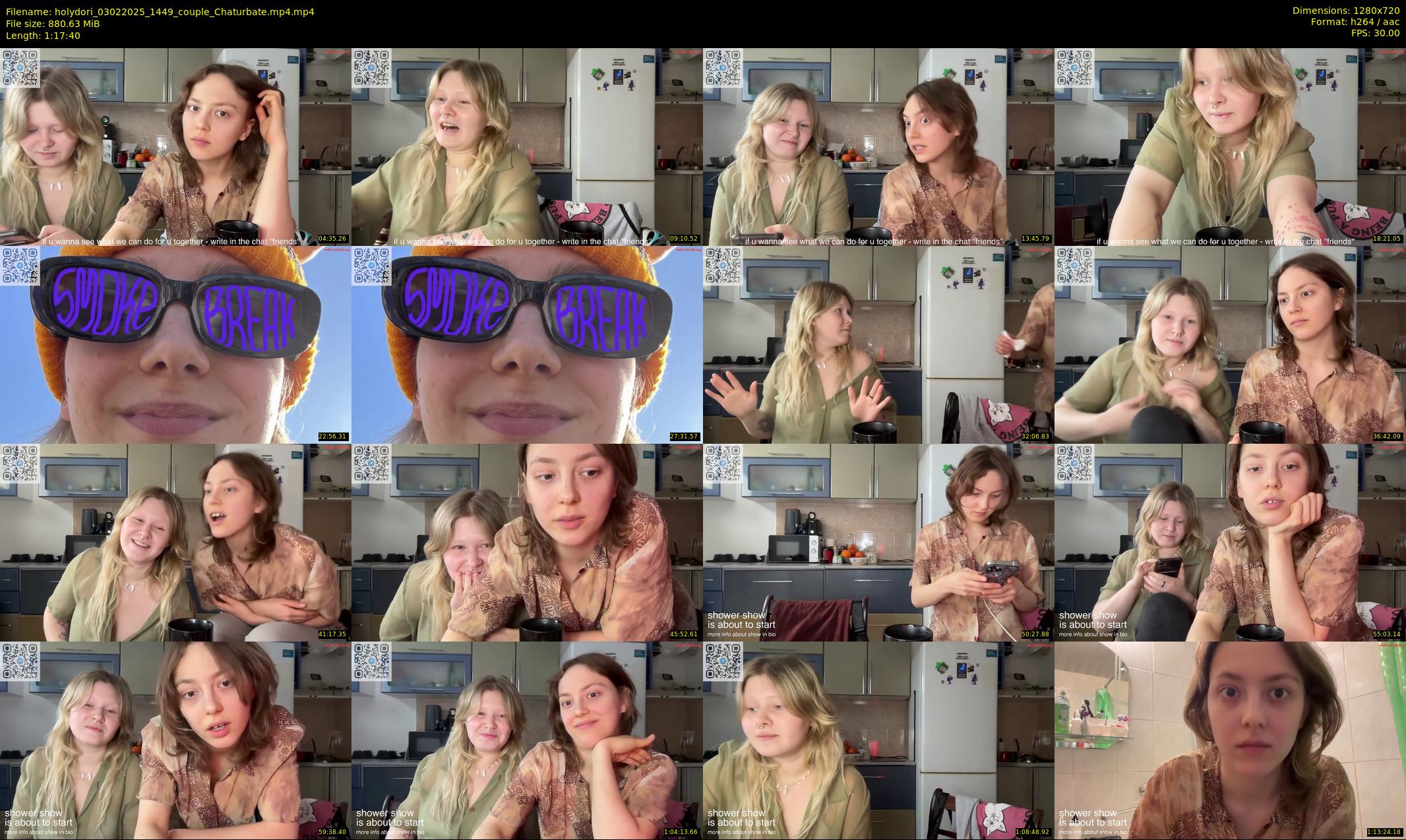 holydori — 78 minute Chaturbate female cam show recording, 720p, Feb 3, 2025