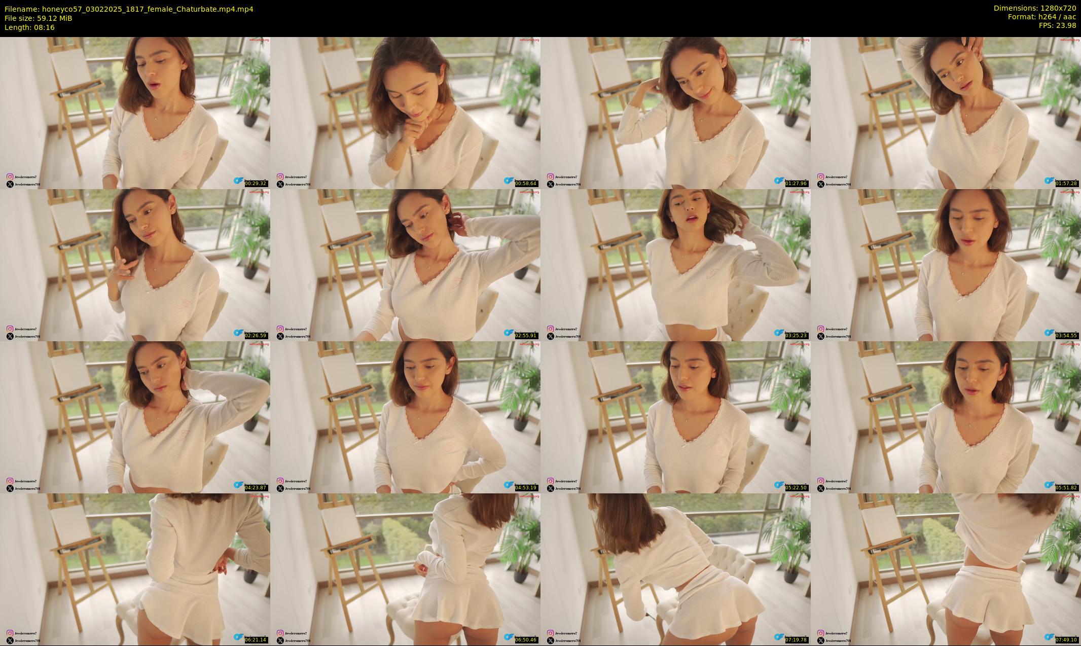 honeyco57 — 9 minute Chaturbate female cam show recording, 720p, Feb 3, 2025