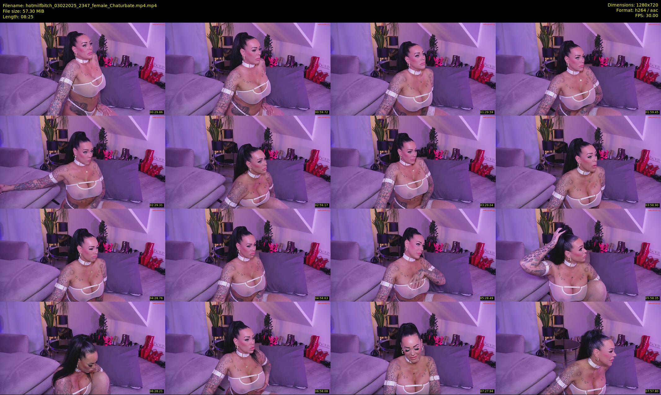 hotmilfbitch — 9 minute Chaturbate female cam show recording, 720p, Feb 3, 2025