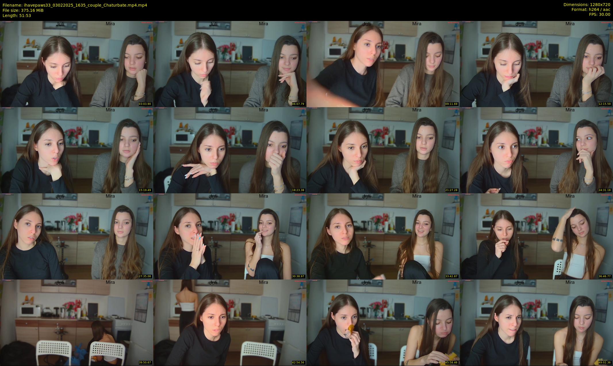ihavepaws33 — 52 minute Chaturbate couple cam show recording, 720p, Feb 3, 2025