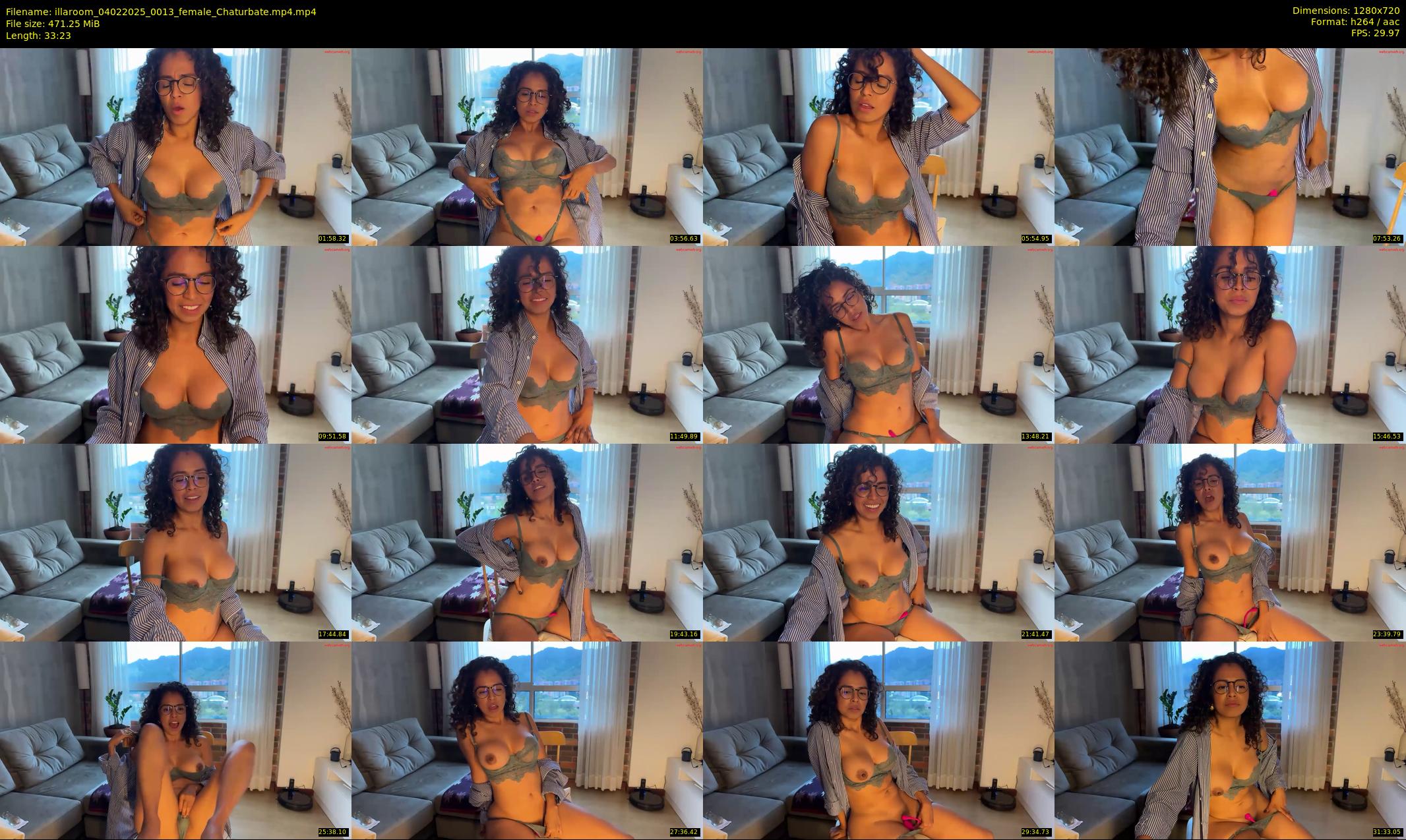 illaroom — 34 minute Chaturbate female cam show recording, 720p, Feb 4, 2025