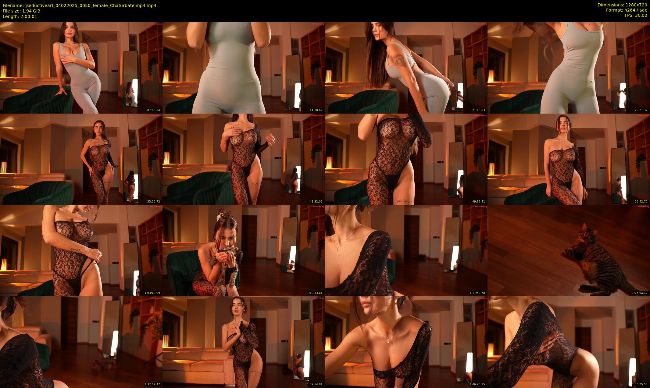 jseductiveart — 121 minute Chaturbate female cam show recording, 720p, Feb 4, 2025