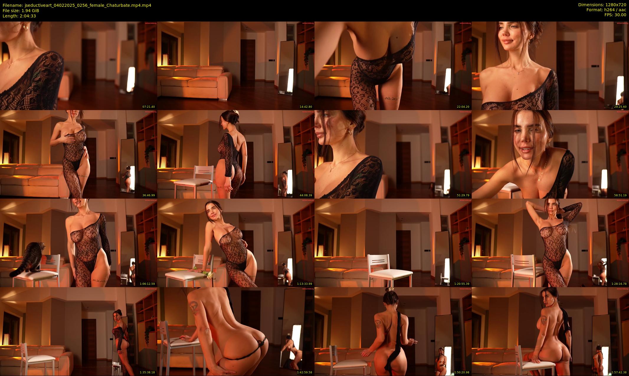 jseductiveart — 125 minute Chaturbate female cam show recording, 720p, Feb 4, 2025