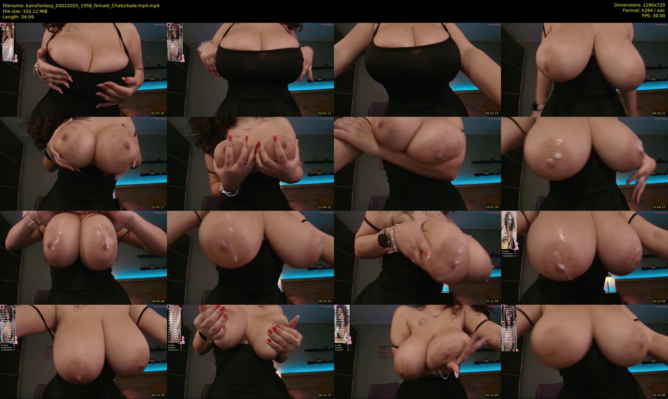 kairafantasy — 35 minute Chaturbate female cam show recording, 720p, Feb 3, 2025