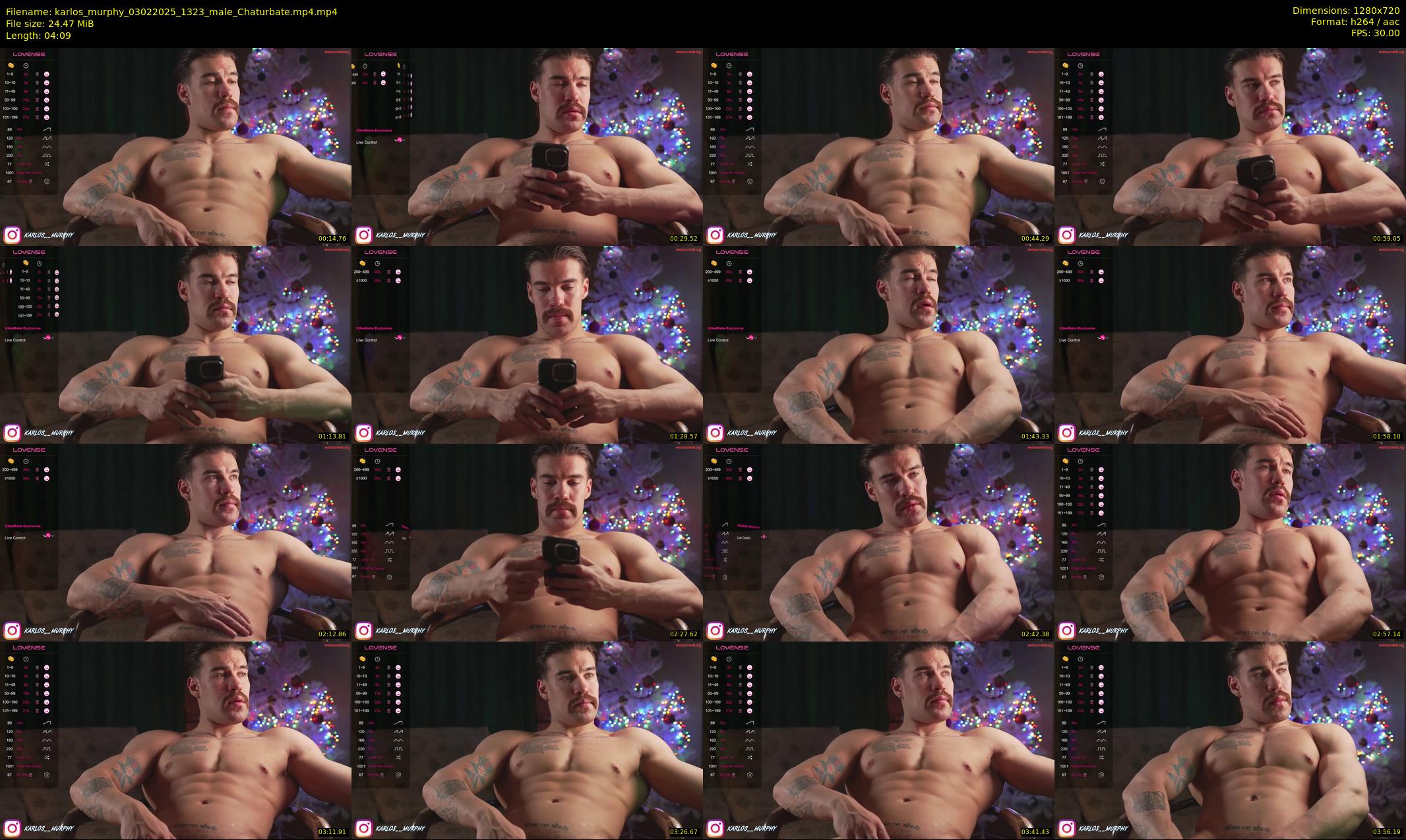 karlos_murphy — 5 minute Chaturbate male cam show recording, 720p, Feb 3, 2025