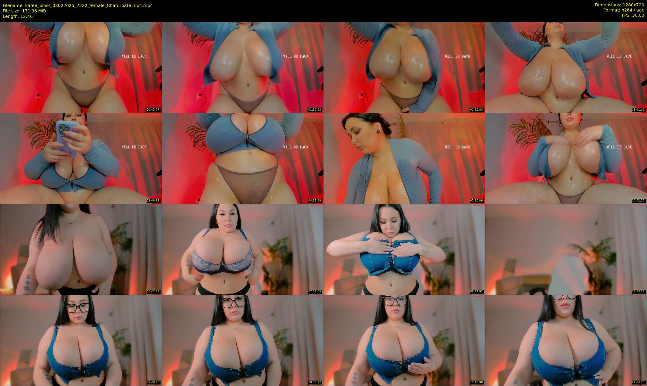 katee_bloss — 13 minute Chaturbate female cam show recording, 720p, Feb 3, 2025