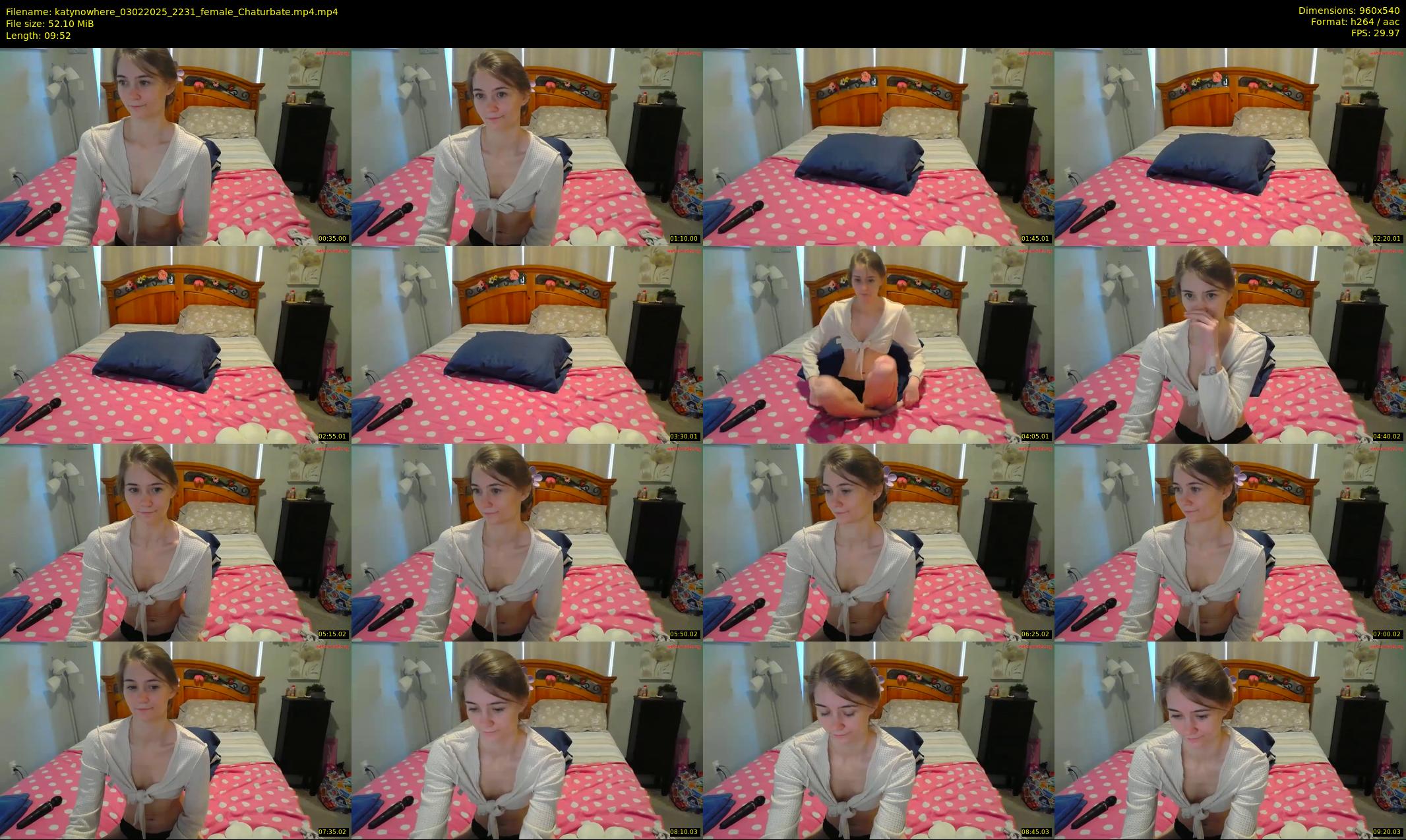 katynowhere — 10 minute Chaturbate female cam show recording, 480p, Feb 3, 2025