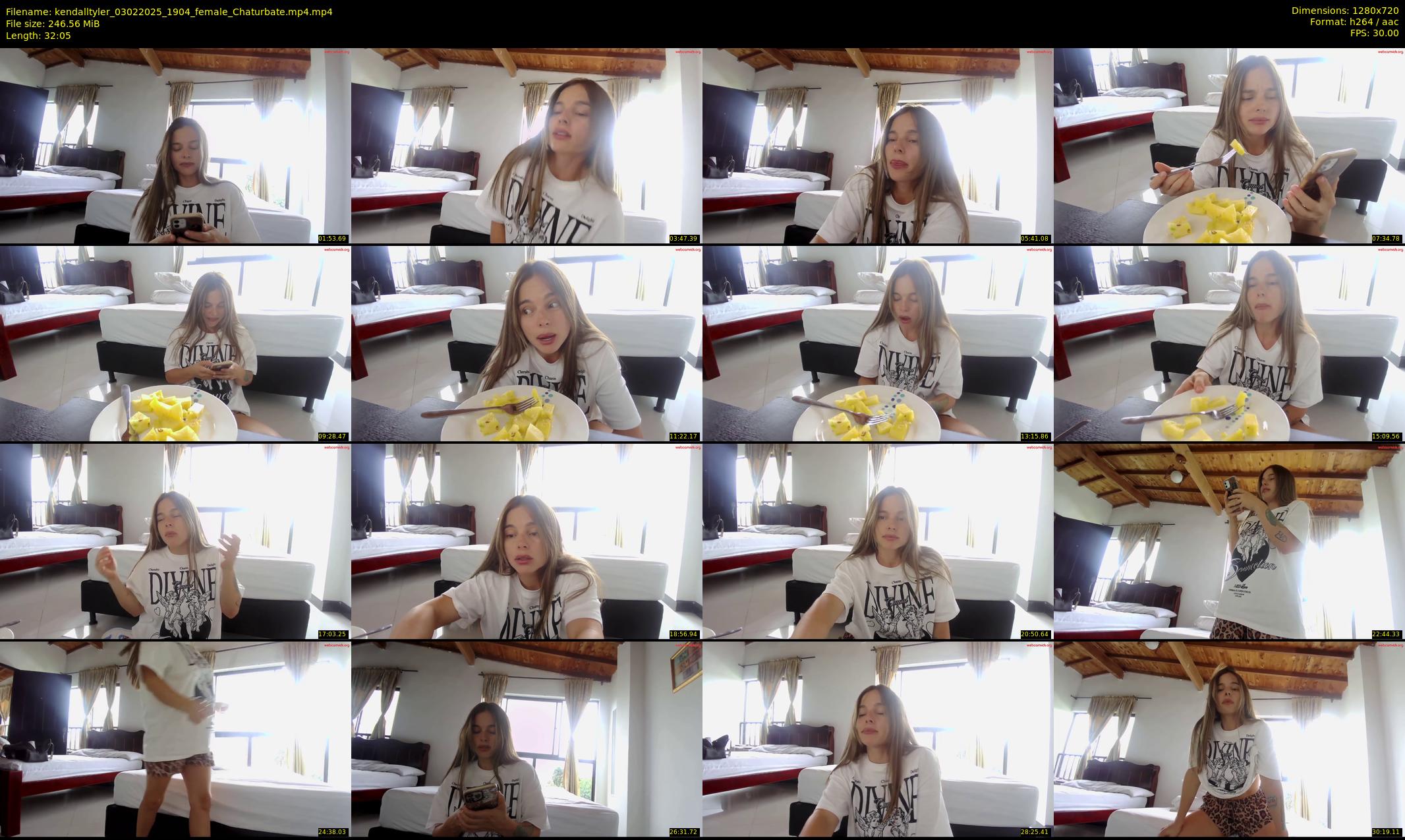kendalltyler — 33 minute Chaturbate female cam show recording, 720p, Feb 3, 2025