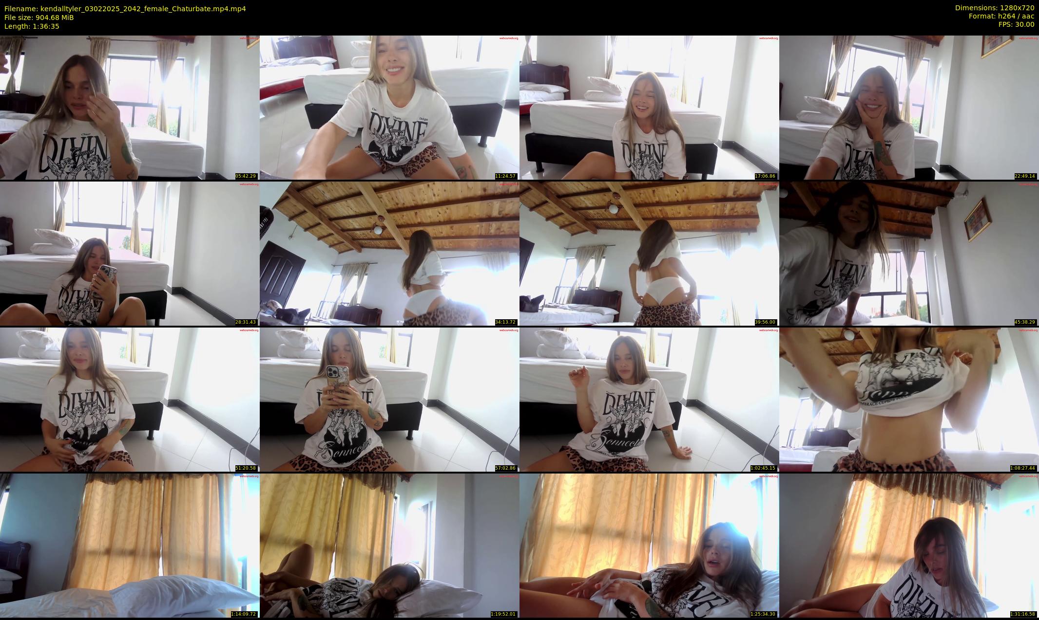 kendalltyler — 97 minute Chaturbate female cam show recording, 720p, Feb 3, 2025