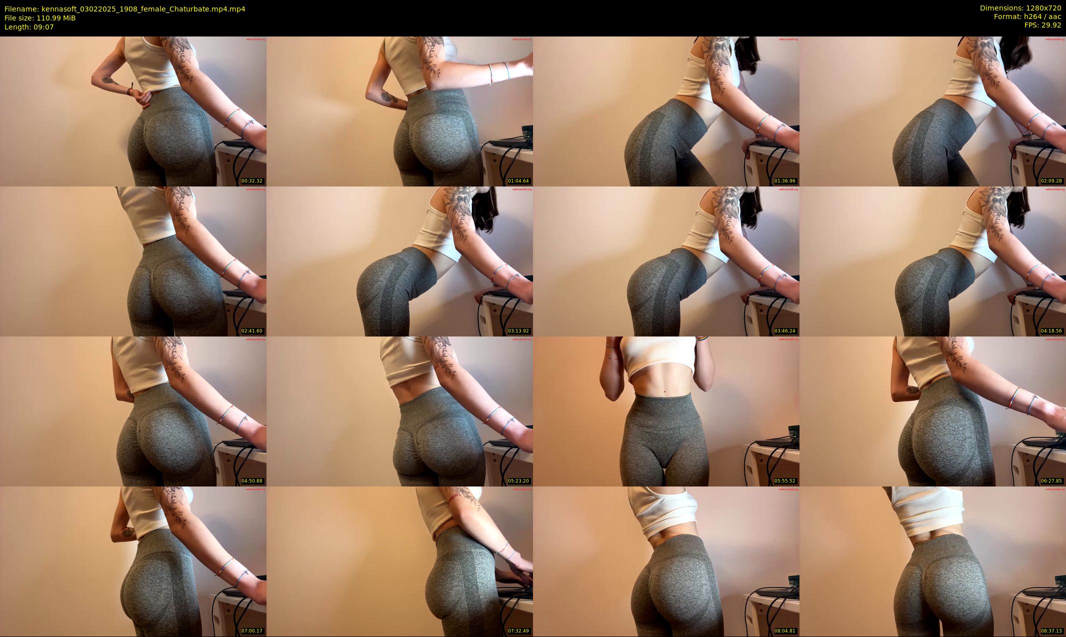 kennasoft — 10 minute Chaturbate female cam show recording, 720p, Feb 3, 2025