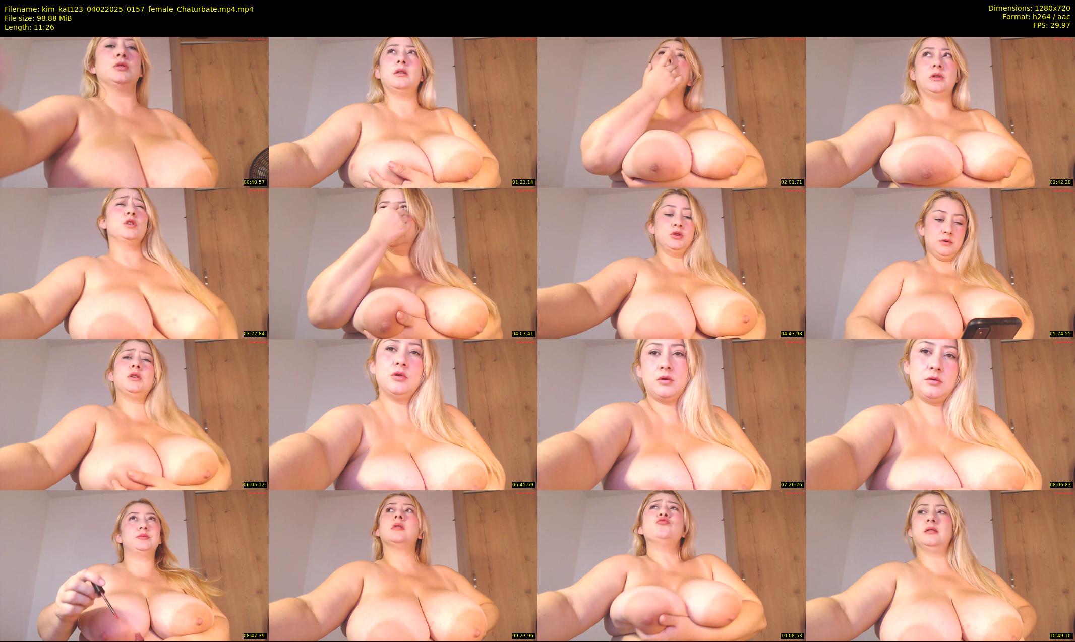 kim_kat123 — 12 minute Chaturbate female cam show recording, 720p, Feb 4, 2025