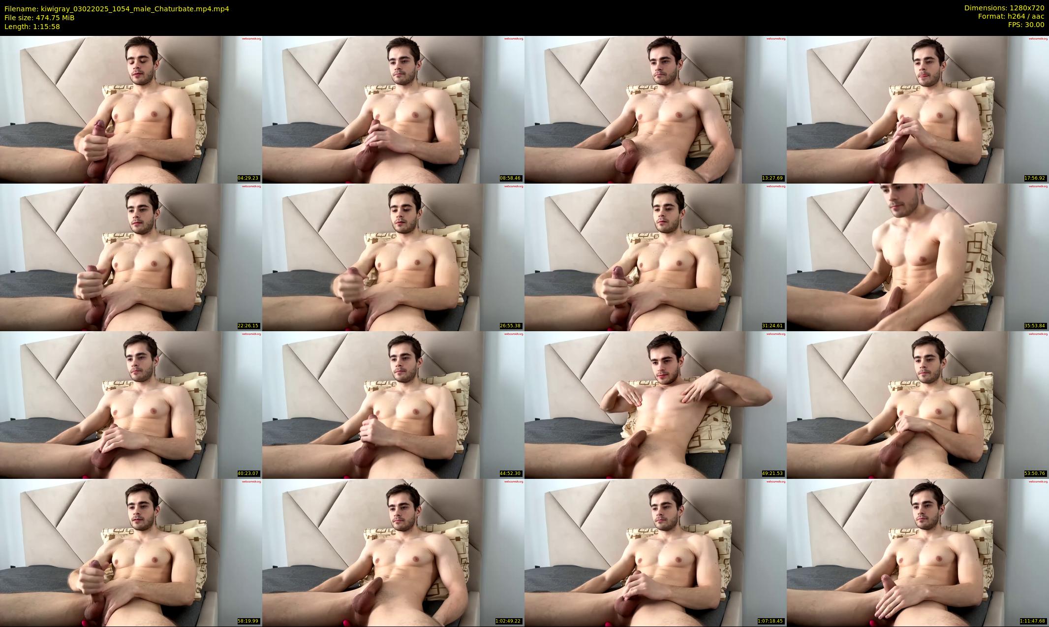 kiwigray — 76 minute Chaturbate male cam show recording, 720p, Feb 3, 2025
