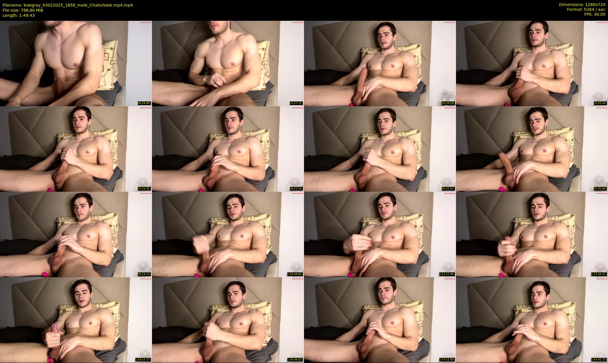 kiwigray — 110 minute Chaturbate male cam show recording, 720p, Feb 3, 2025