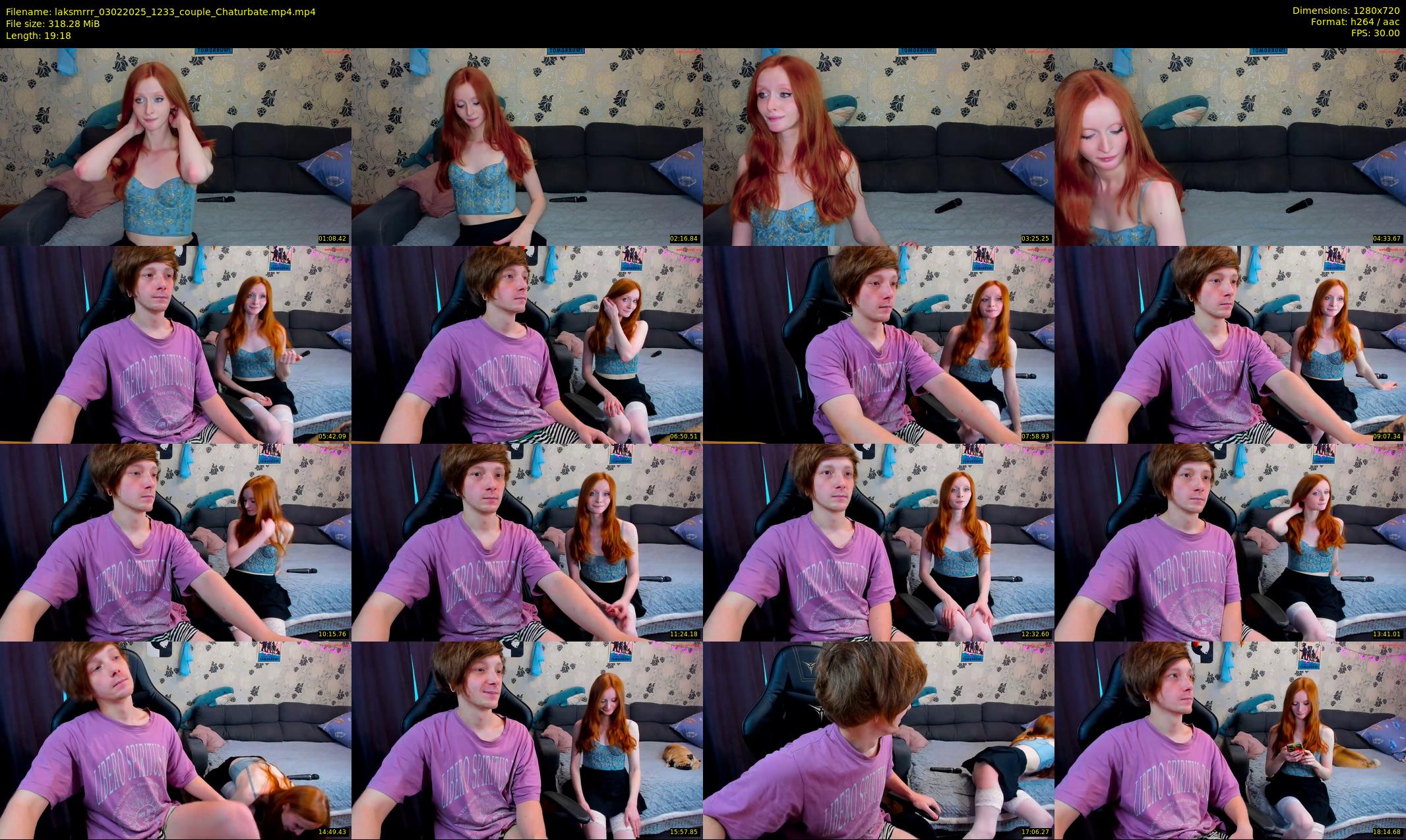 laksmrrr — 20 minute Chaturbate couple cam show recording, 720p, Feb 3, 2025