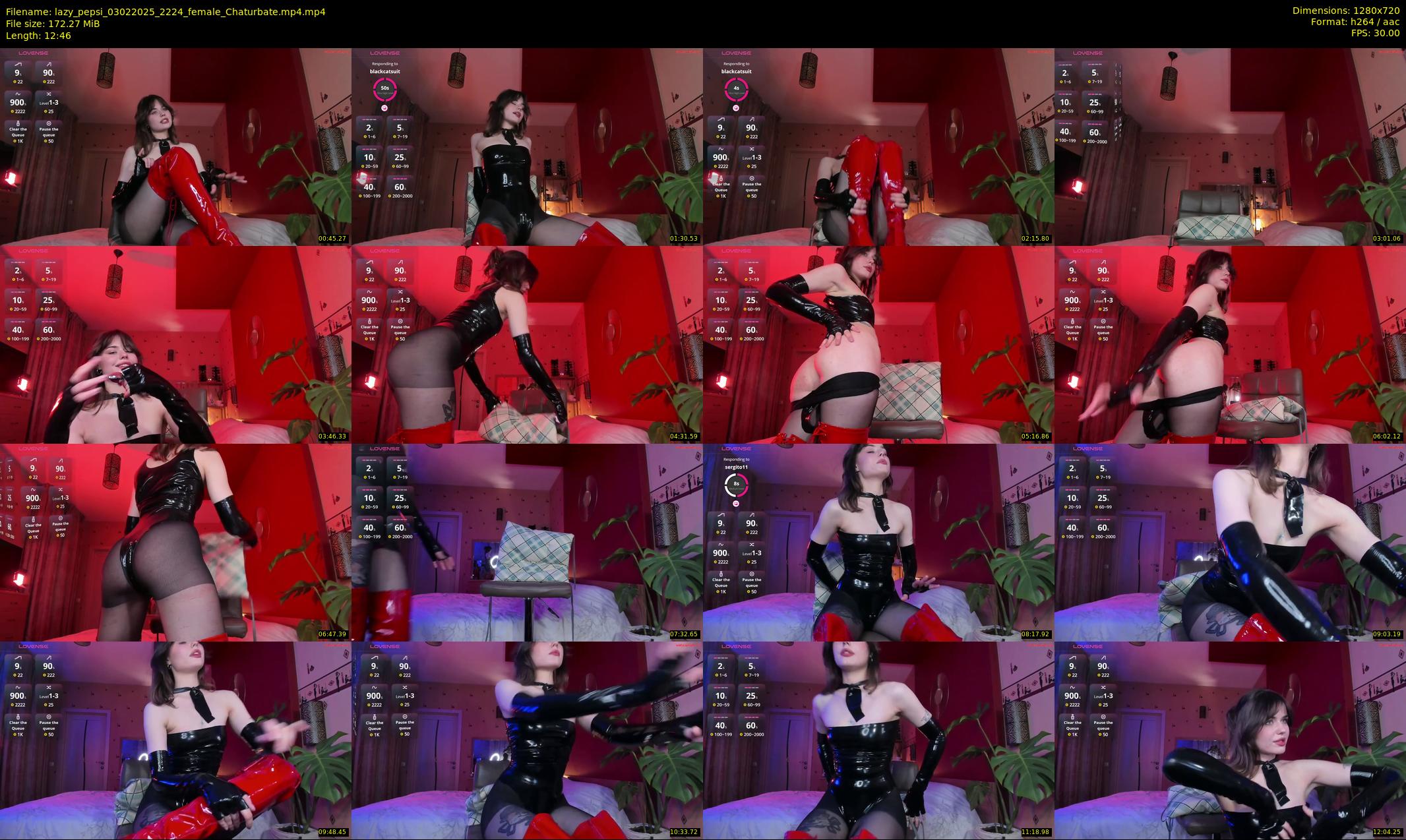 lazy_pepsi — 13 minute Chaturbate female cam show recording, 720p, Feb 3, 2025