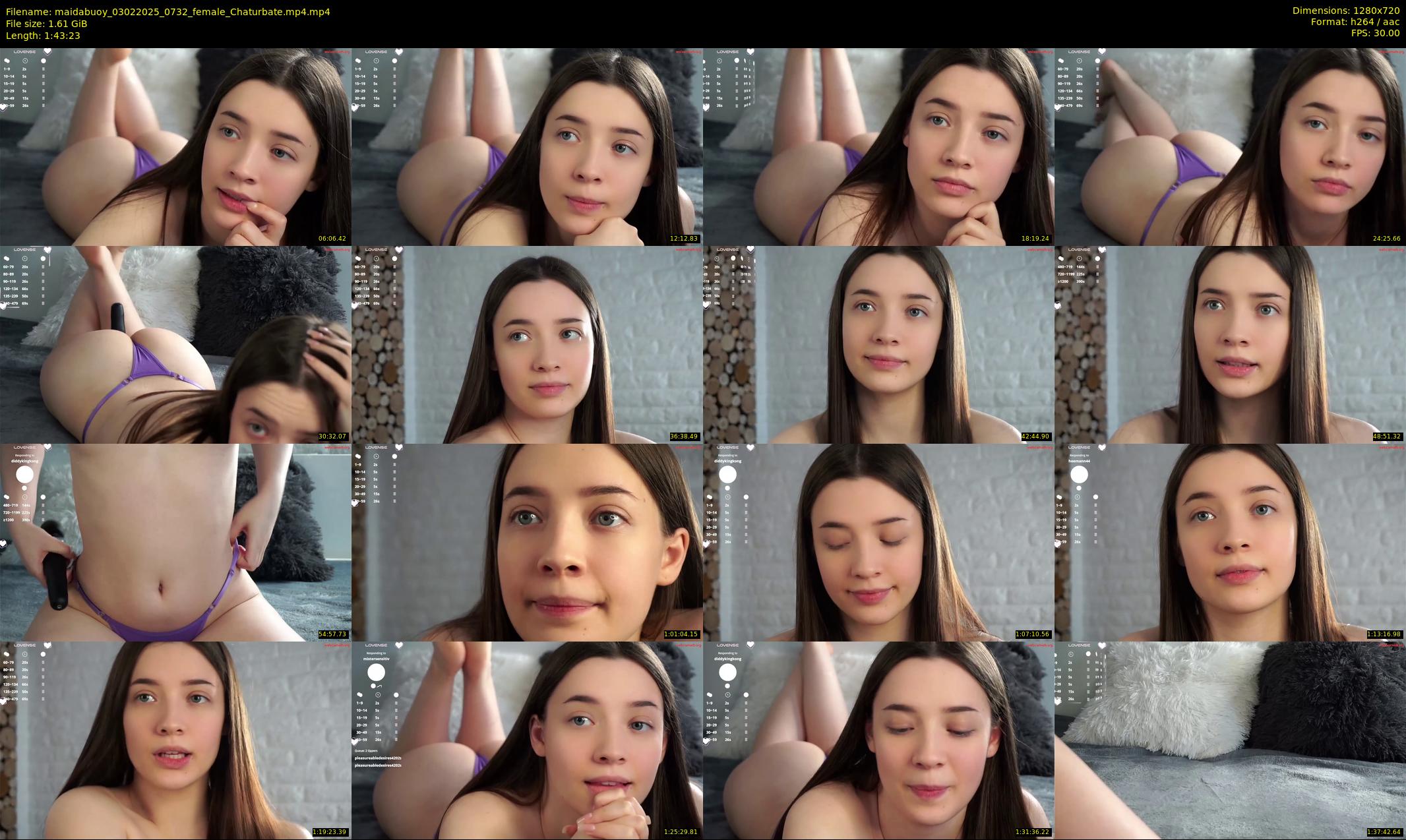 maidabuoy — 104 minute Chaturbate female cam show recording, 720p, Feb 3, 2025