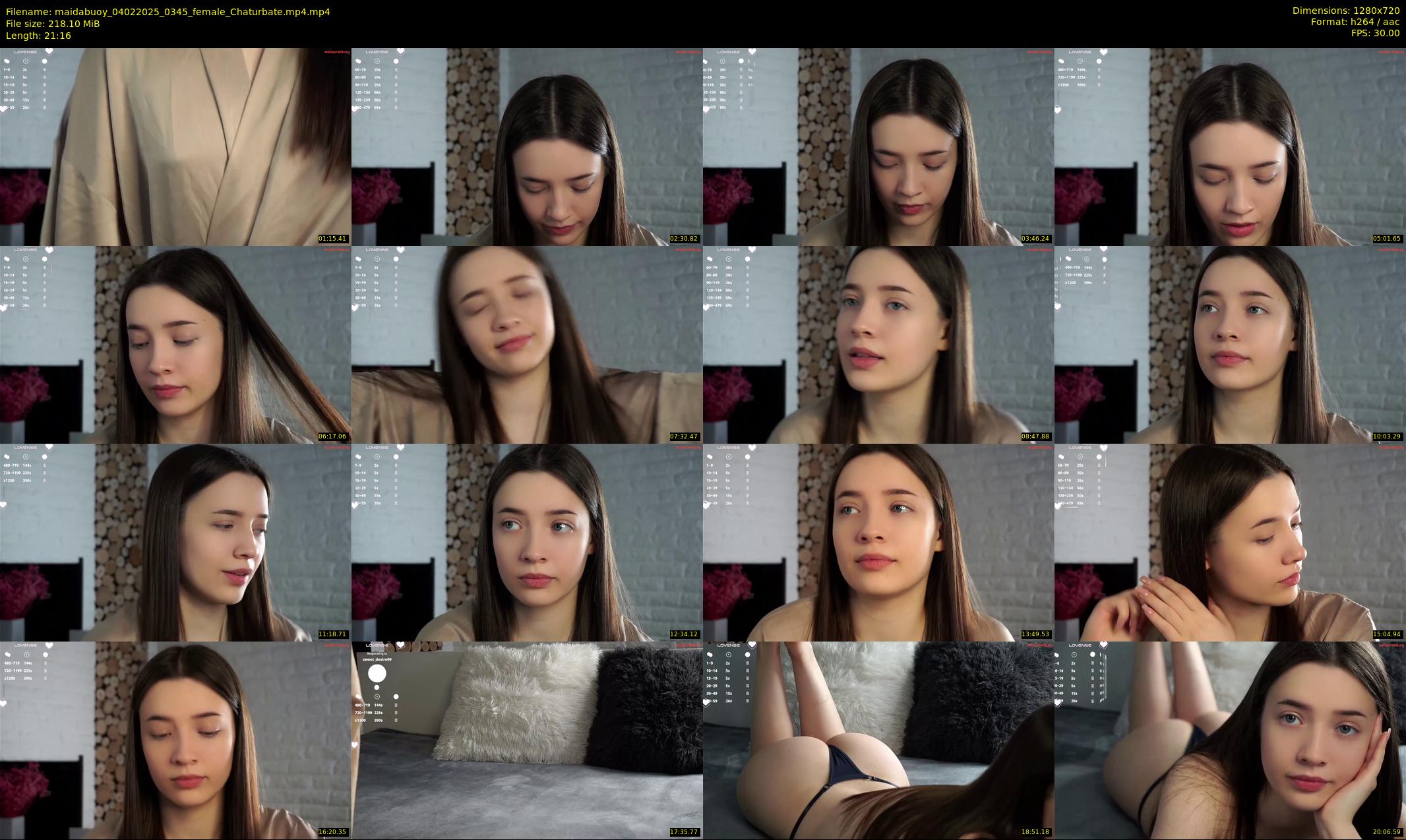 maidabuoy — 22 minute Chaturbate female cam show recording, 720p, Feb 4, 2025
