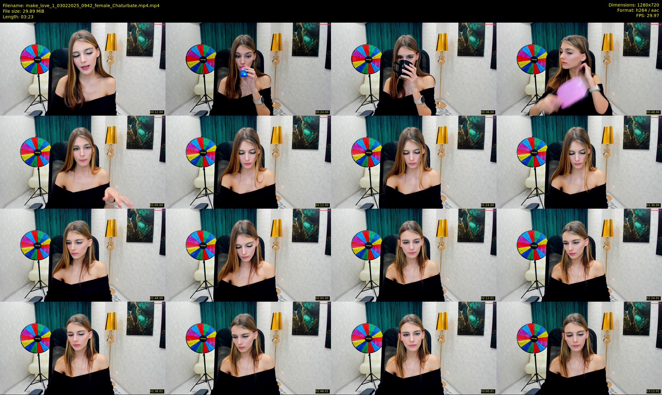 make_love_1 — 4 minute Chaturbate female cam show recording, 720p, Feb 3, 2025