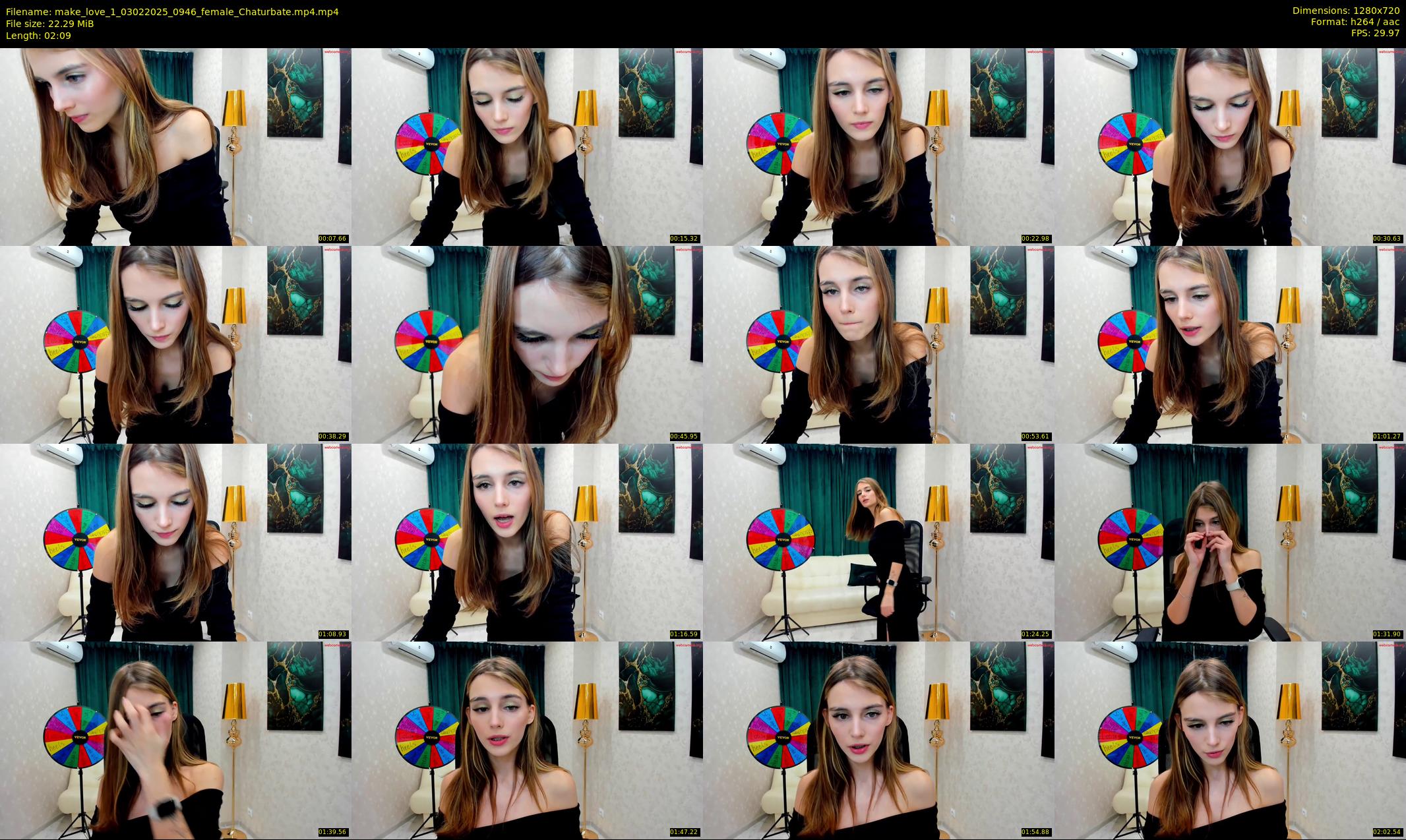 make_love_1 — 3 minute Chaturbate female cam show recording, 720p, Feb 3, 2025