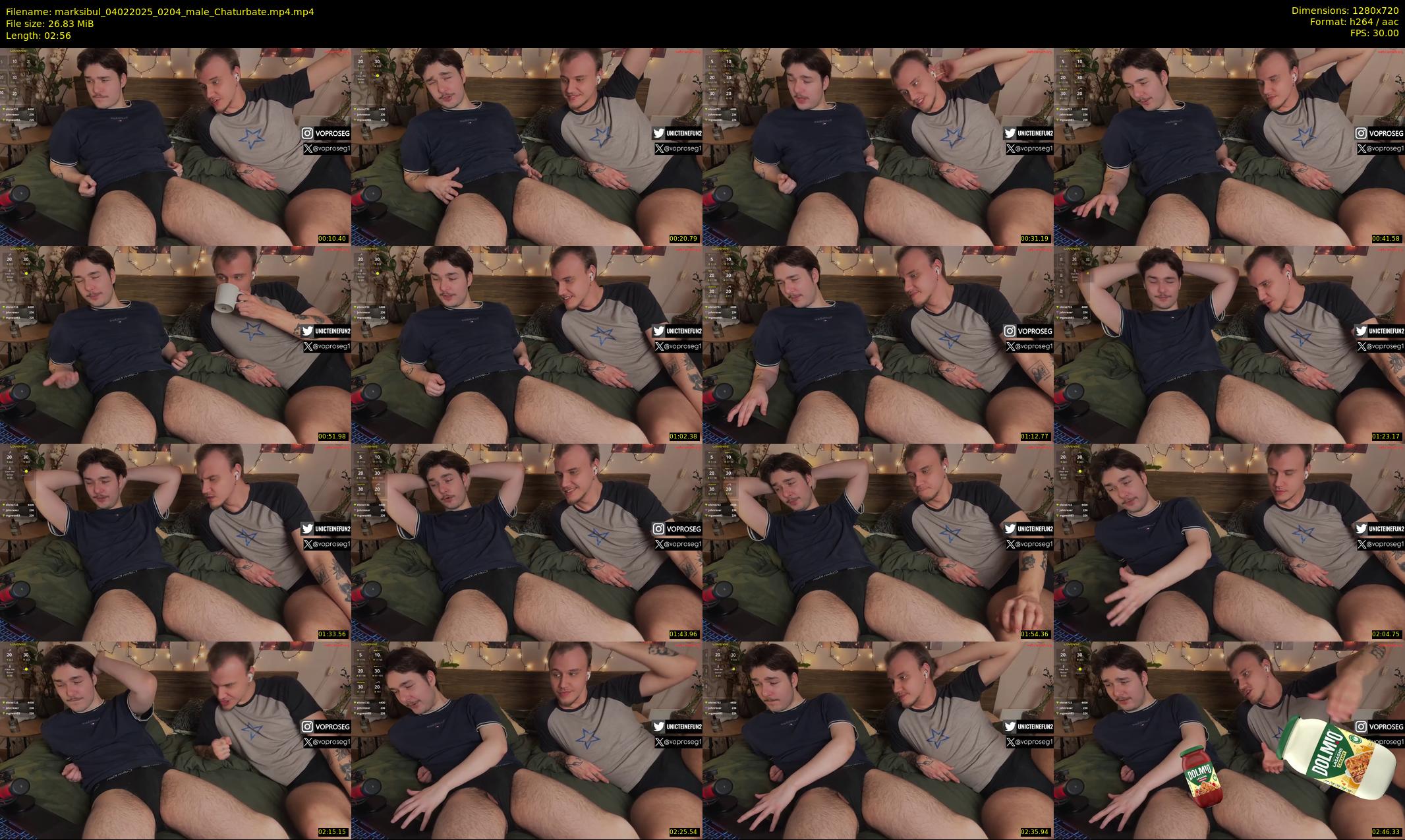 marksibul — 3 minute Chaturbate male cam show recording, 720p, Feb 4, 2025
