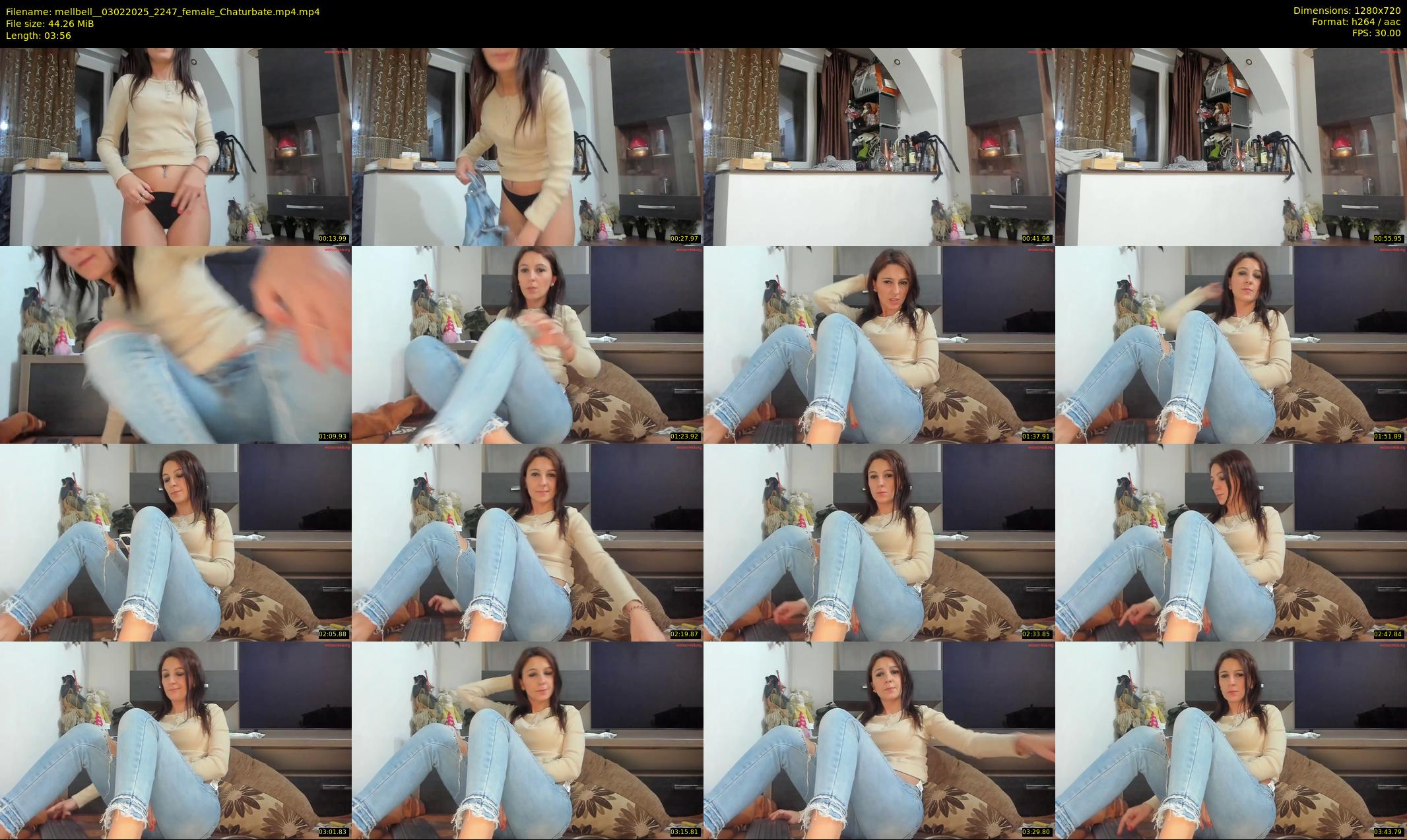 mellbell_ — 4 minute Chaturbate female cam show recording, 720p, Feb 3, 2025