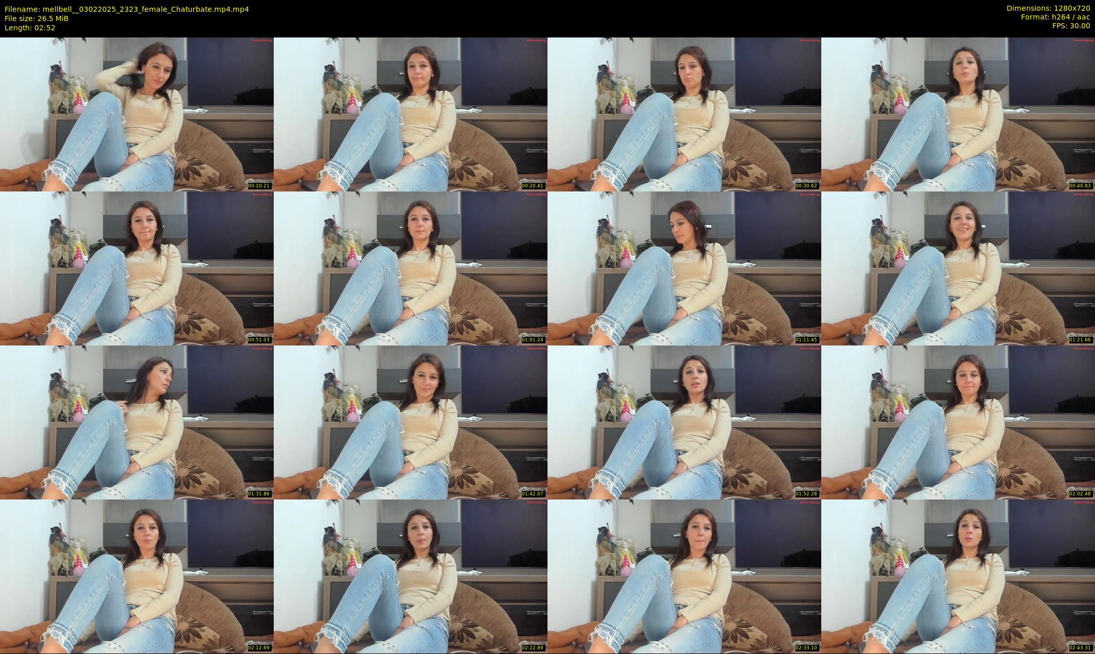 mellbell_ — 3 minute Chaturbate female cam show recording, 720p, Feb 3, 2025