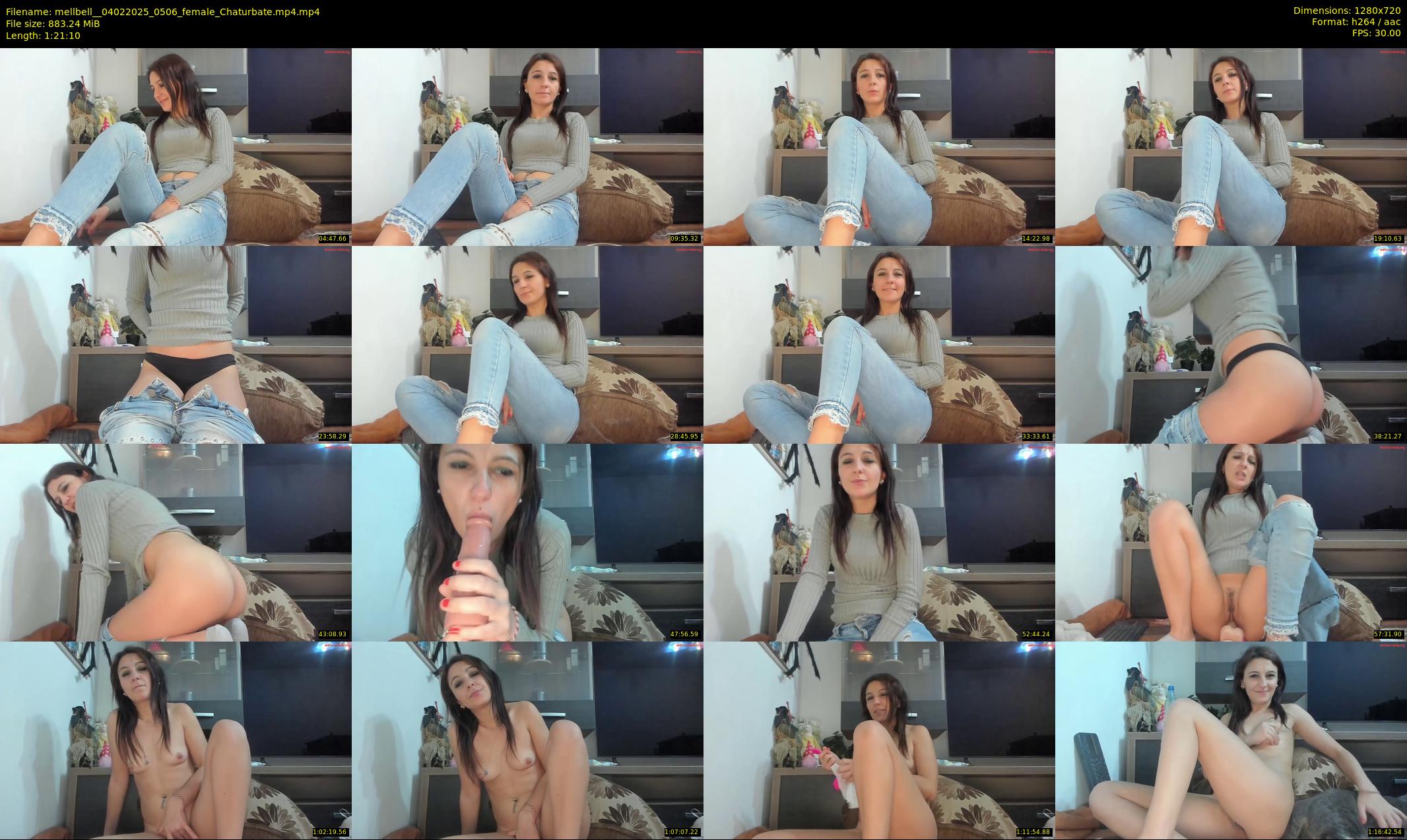 mellbell_ — 82 minute Chaturbate female cam show recording, 720p, Feb 4, 2025