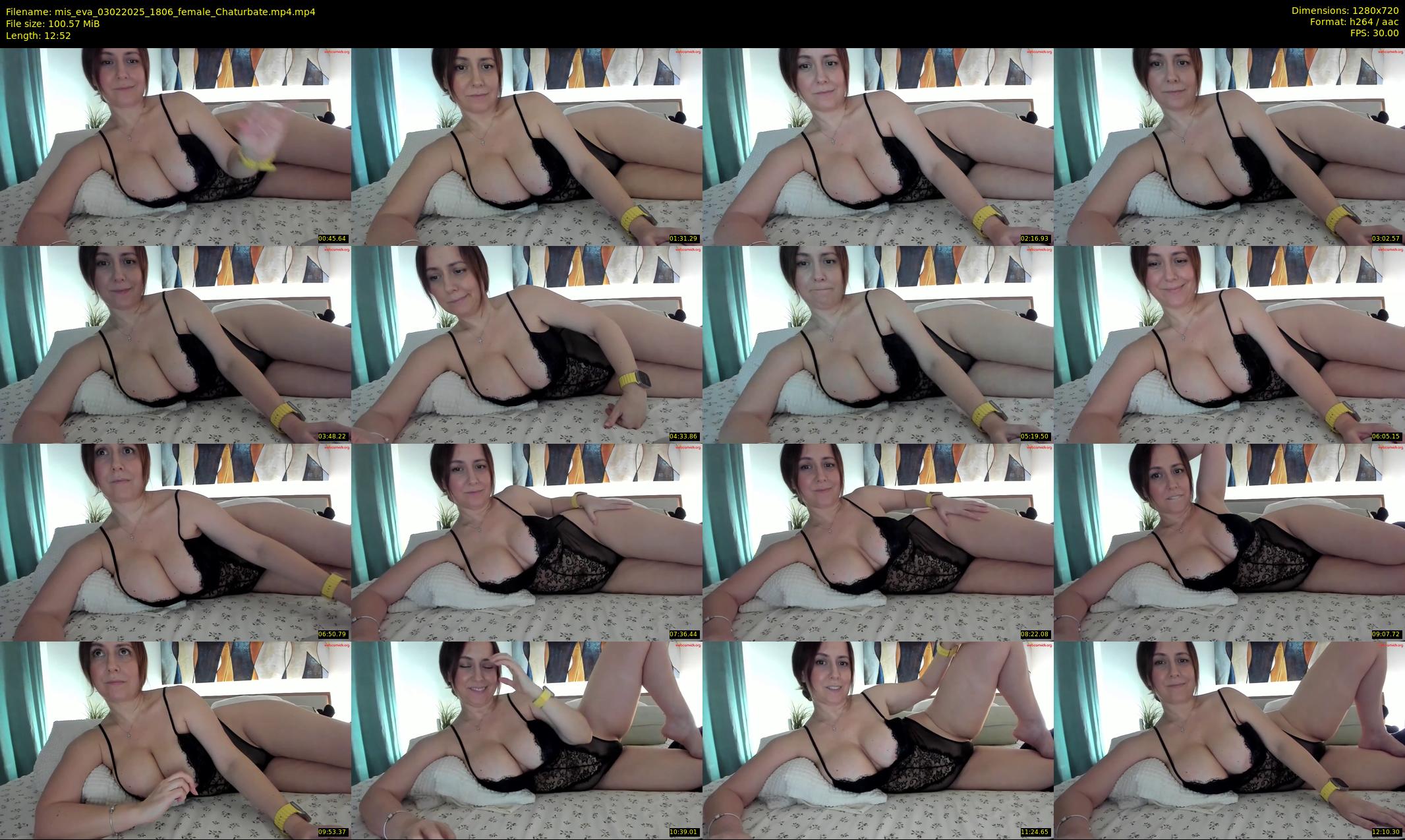 mis_eva — 13 minute Chaturbate female cam show recording, 720p, Feb 3, 2025