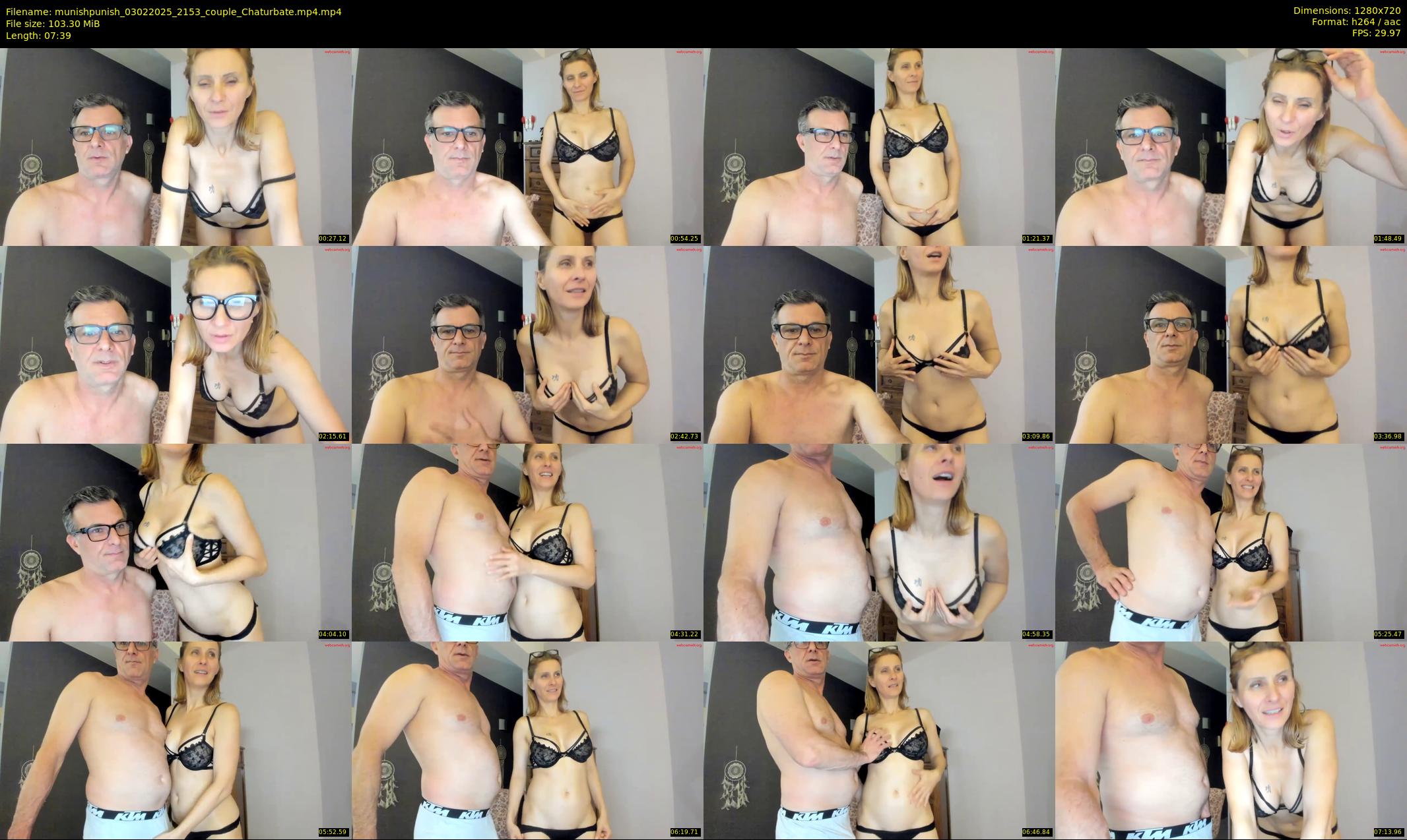 munishpunish — 8 minute Chaturbate couple cam show recording, 720p, Feb 3, 2025
