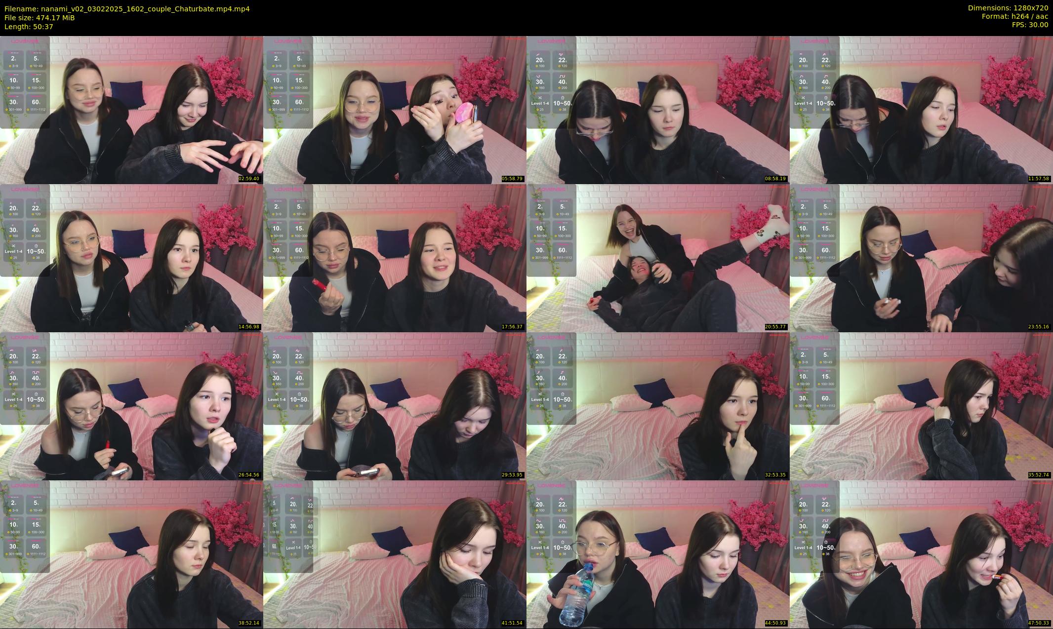 nanami_v02 — 51 minute Chaturbate couple cam show recording, 720p, Feb 3, 2025