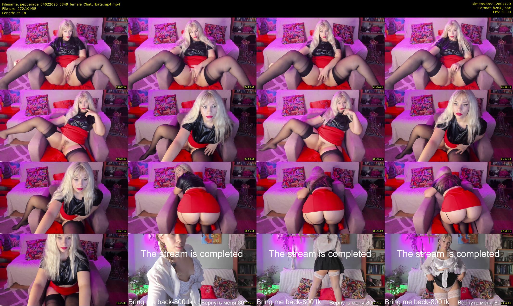 pepperage — 26 minute Chaturbate female cam show recording, 720p, Feb 4, 2025