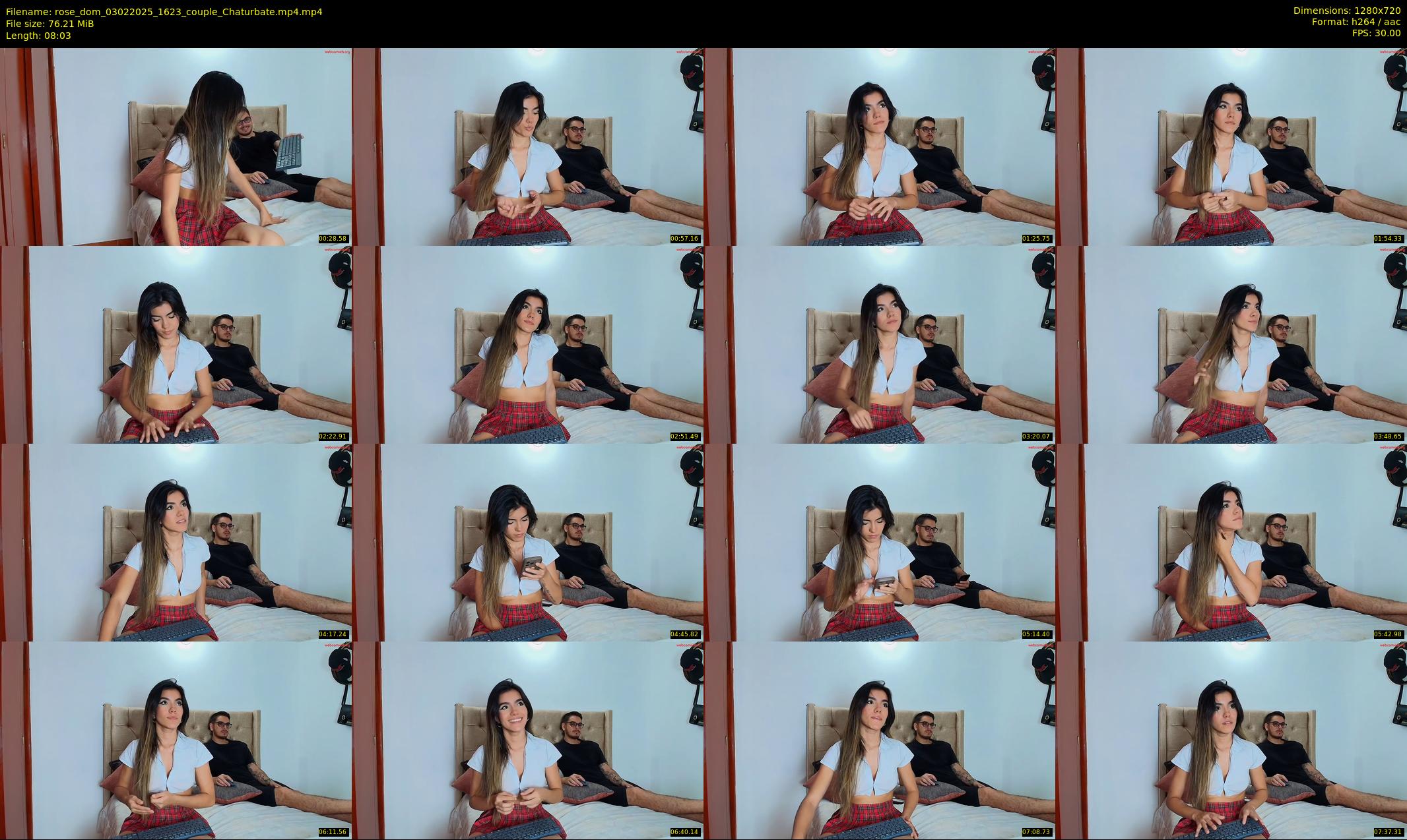 rose_dom — 9 minute Chaturbate couple cam show recording, 720p, Feb 3, 2025