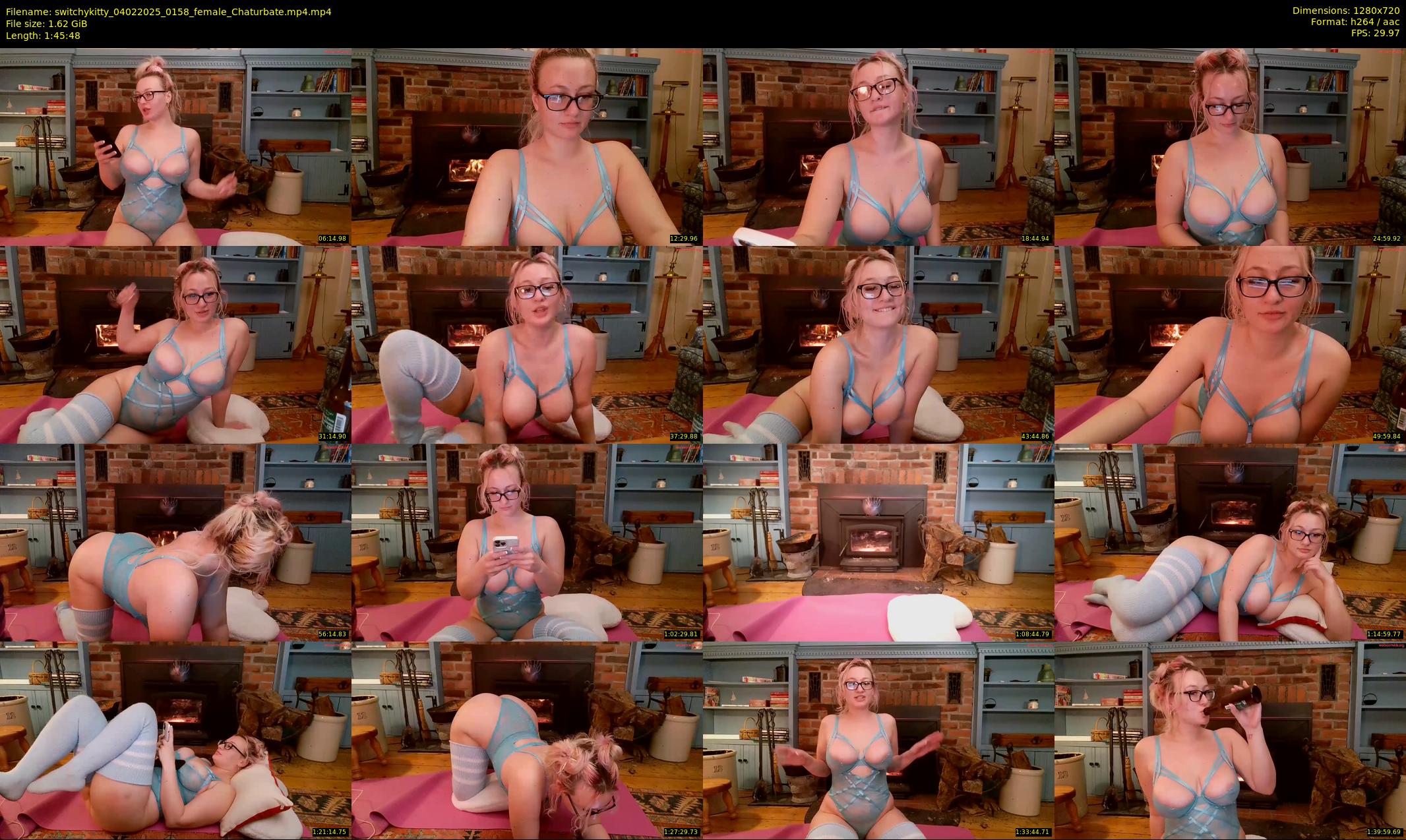 switchykitty — 106 minute Chaturbate female cam show recording, 720p, Feb 4, 2025