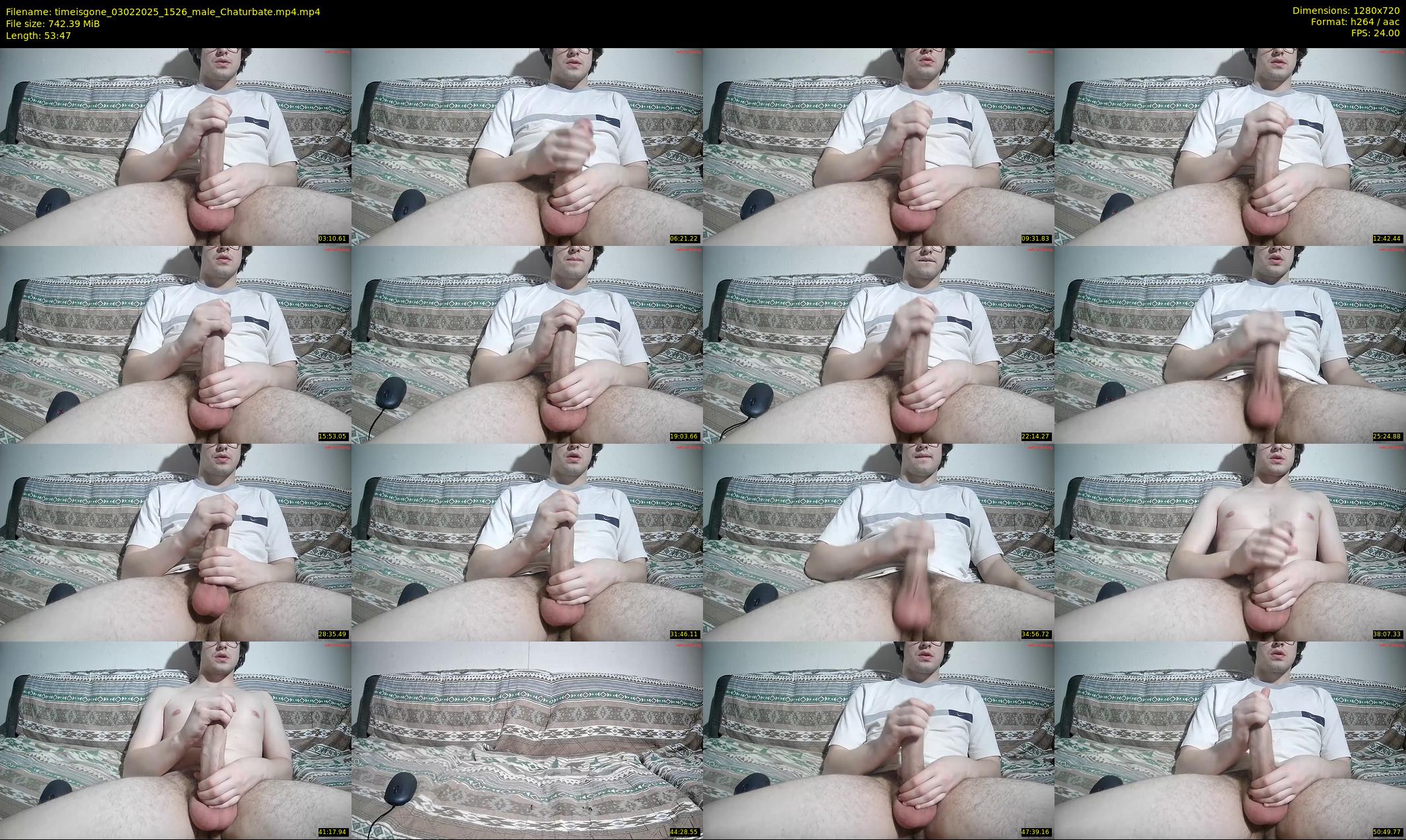 timeisgone — 54 minute Chaturbate couple cam show recording, 720p, Feb 3, 2025