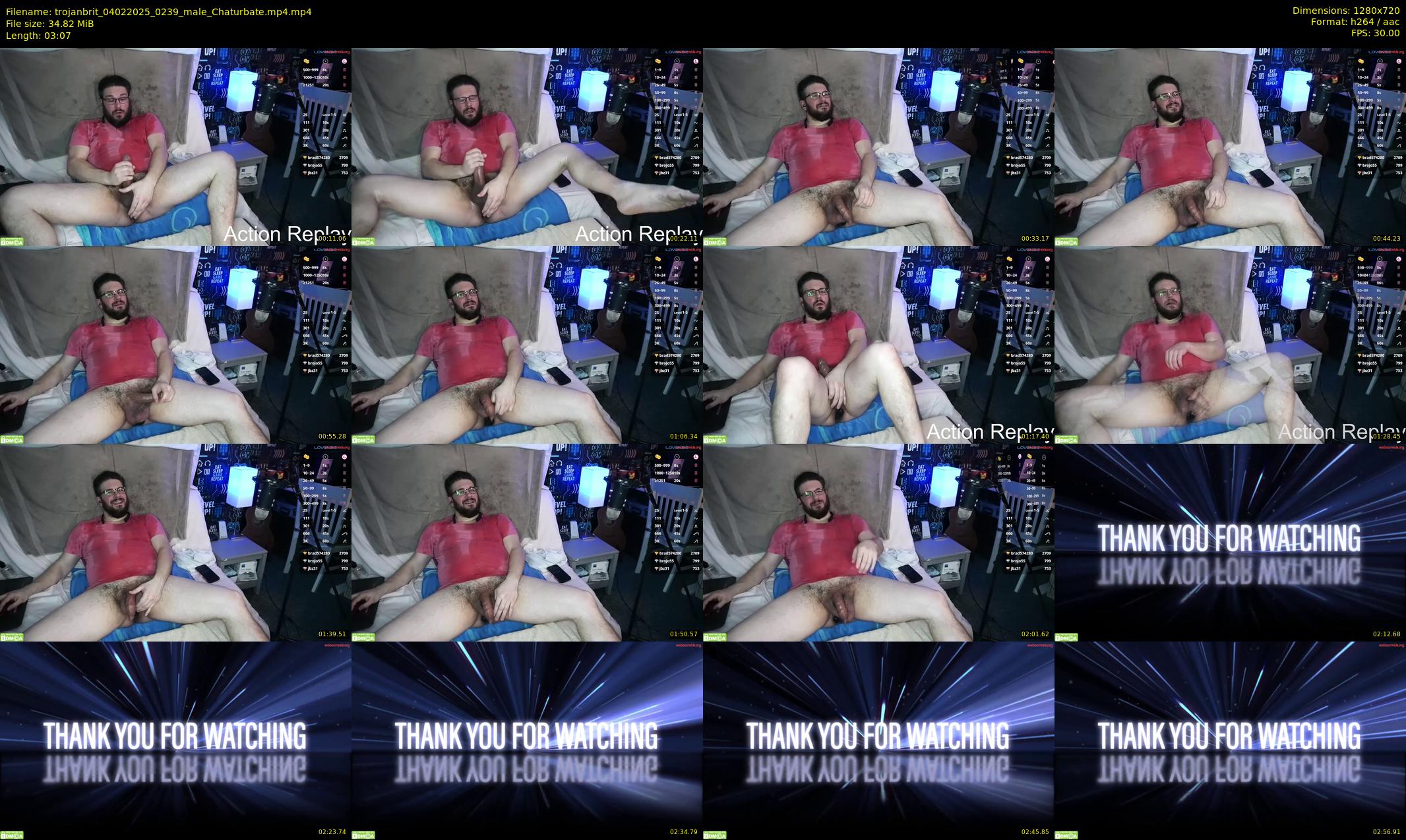 trojanbrit — 4 minute Chaturbate male cam show recording, 720p, Feb 4, 2025