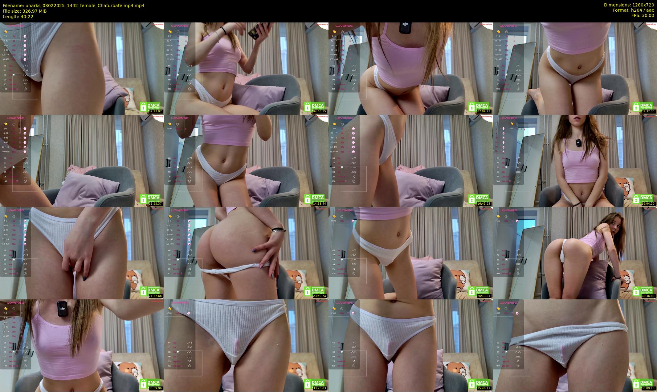 unarks — 41 minute Chaturbate female cam show recording, 720p, Feb 3, 2025
