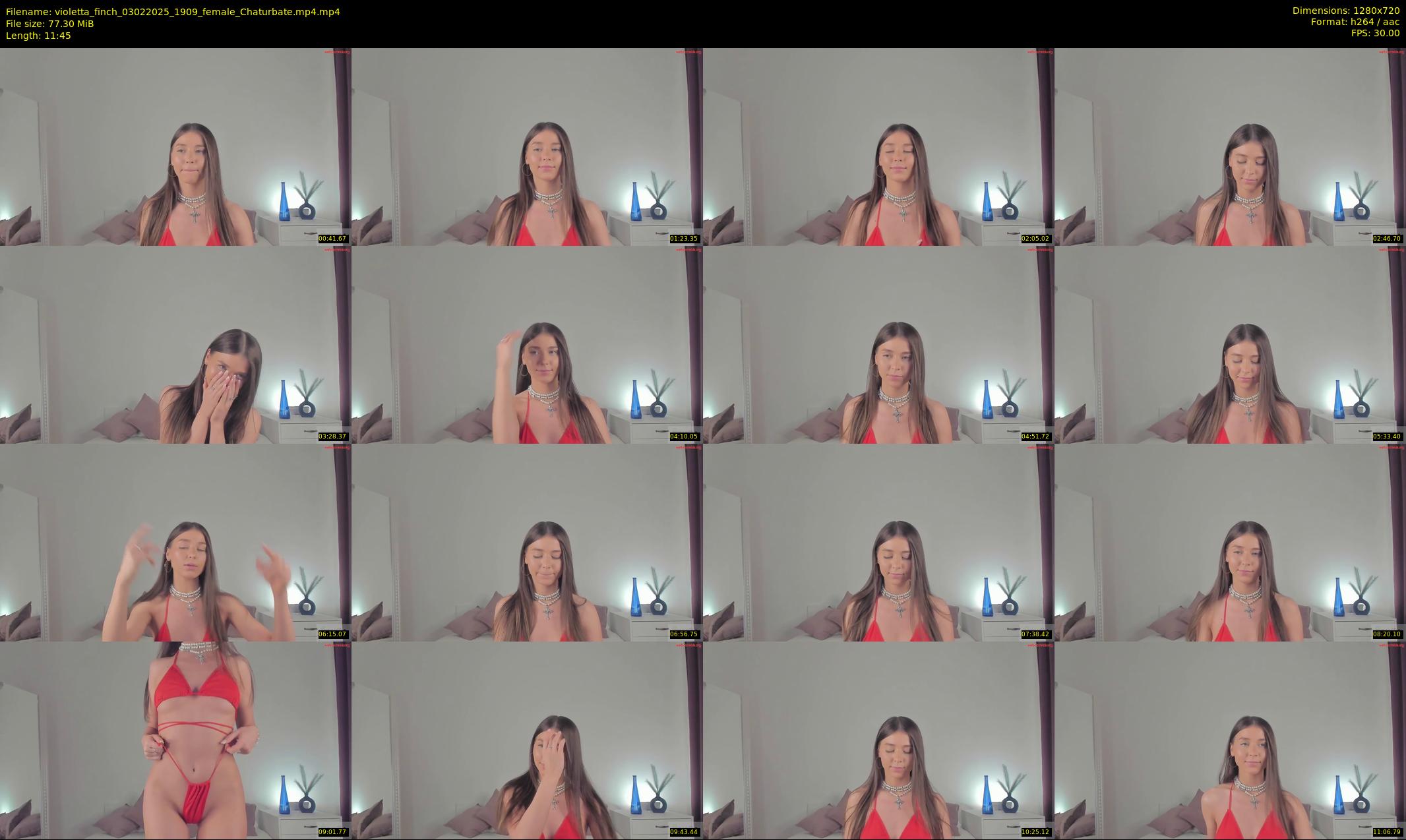 violetta_finch — 12 minute Chaturbate female cam show recording, 720p, Feb 3, 2025