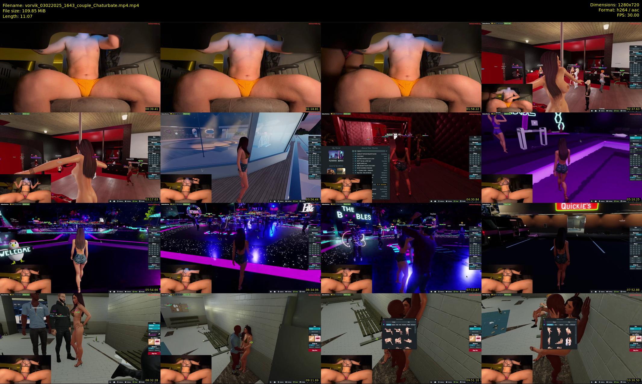 vorvik — 12 minute Chaturbate couple cam show recording, 720p, Feb 3, 2025