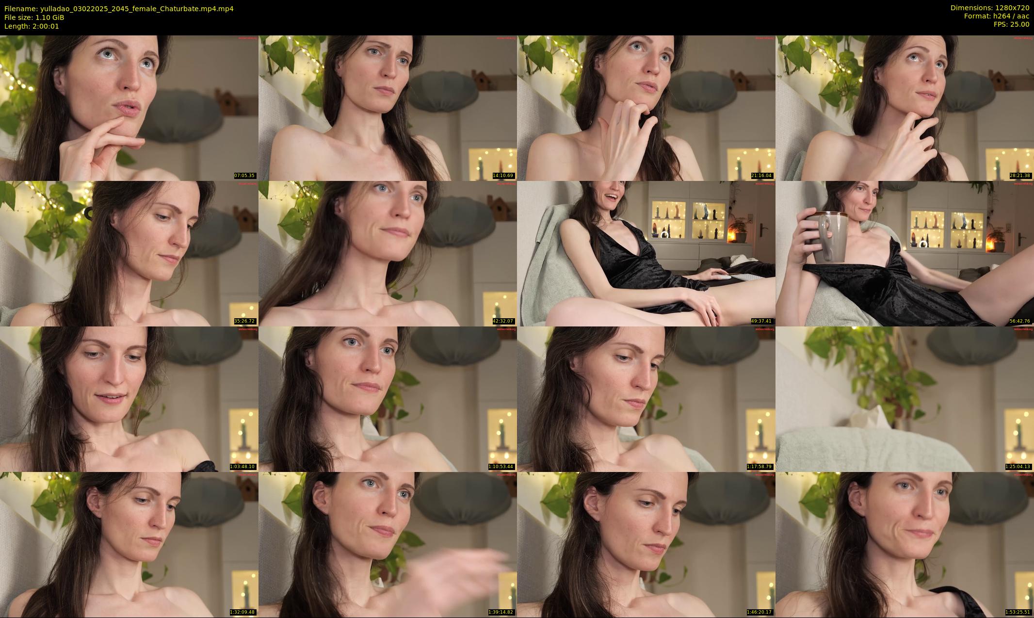 yulladao — 121 minute Chaturbate female cam show recording, 720p, Feb 3, 2025
