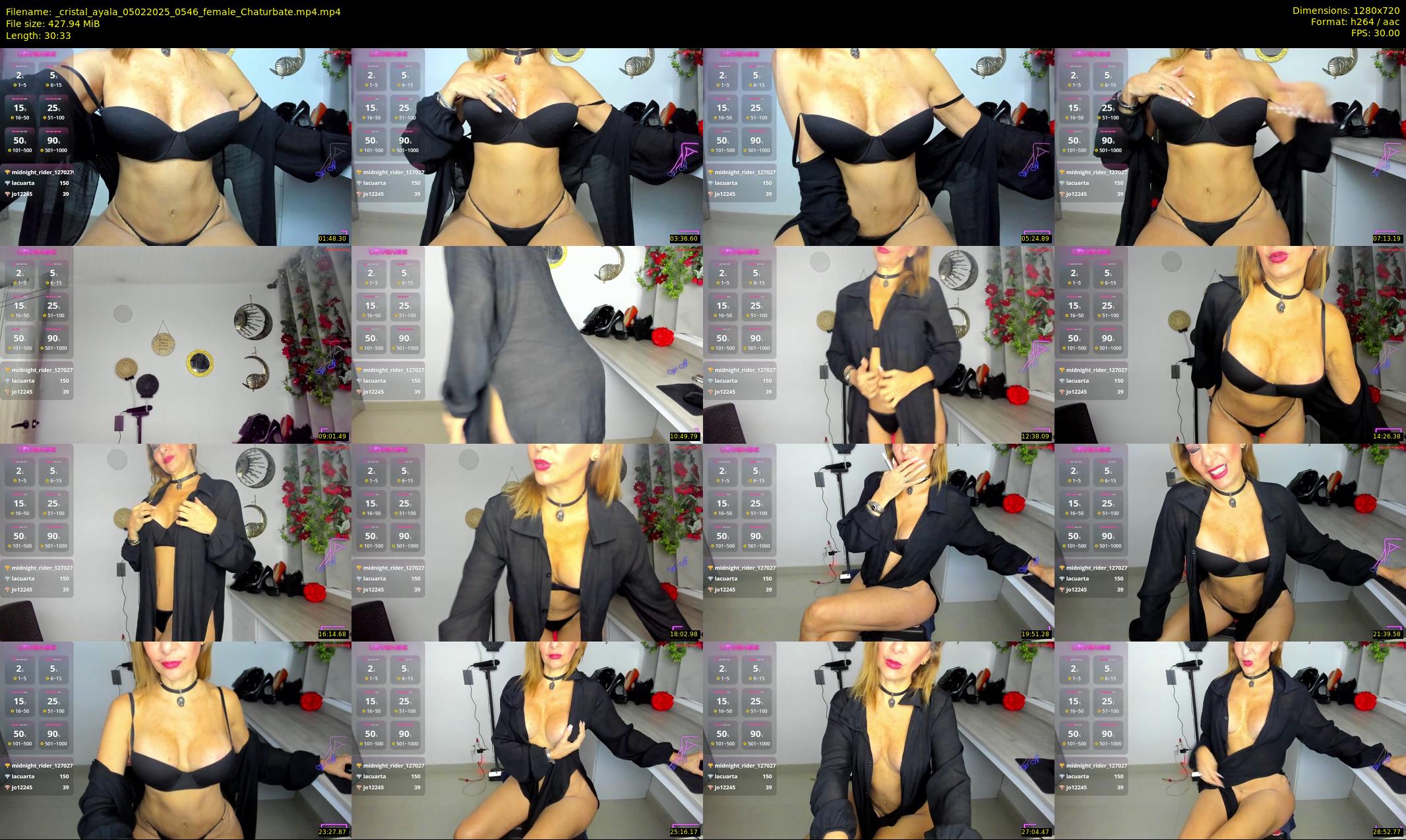 _cristal_ayala — 31 minute Chaturbate female cam show recording, 720p, Feb 5, 2025