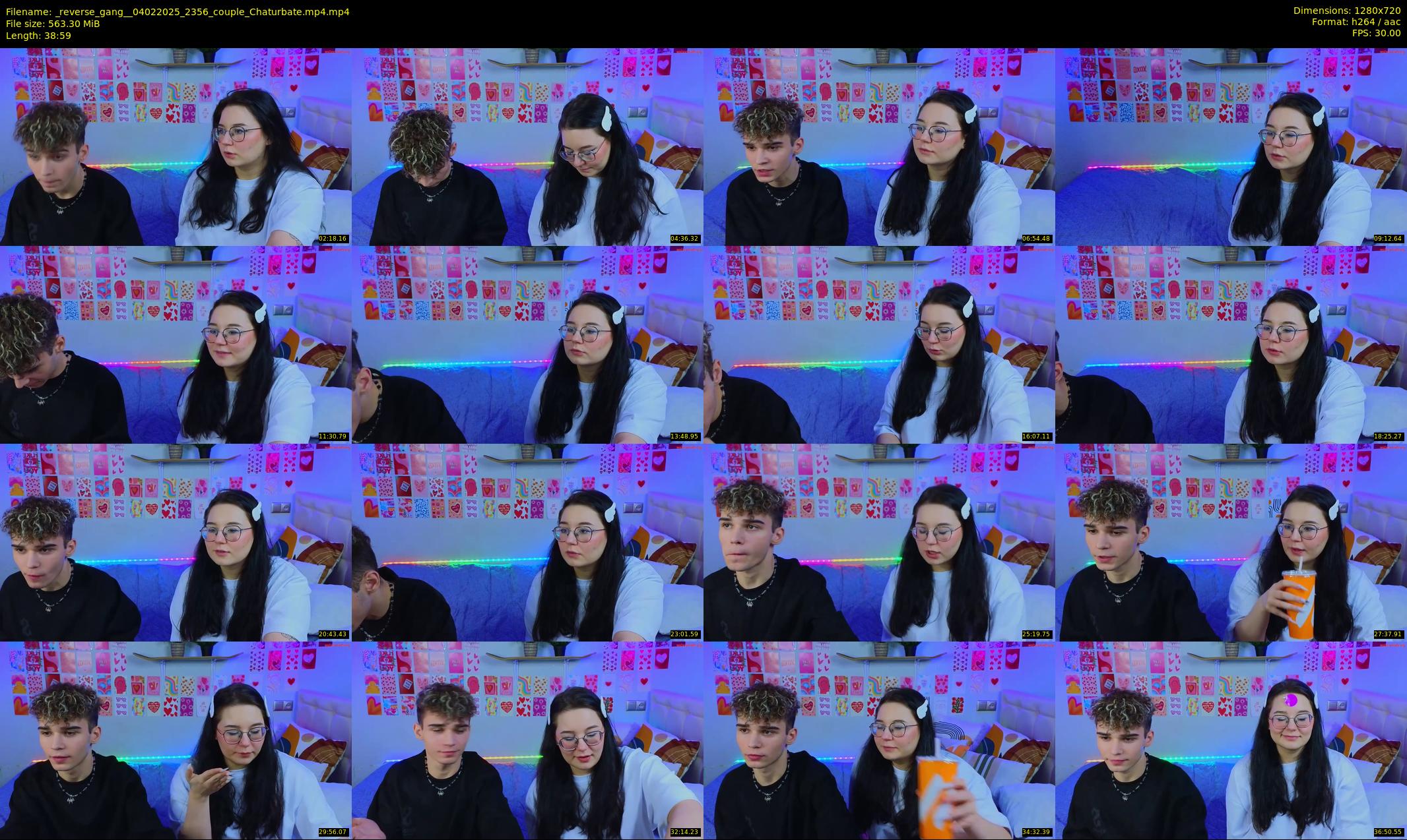 _reverse_gang_ — 39 minute Chaturbate couple cam show recording, 720p, Feb 4, 2025