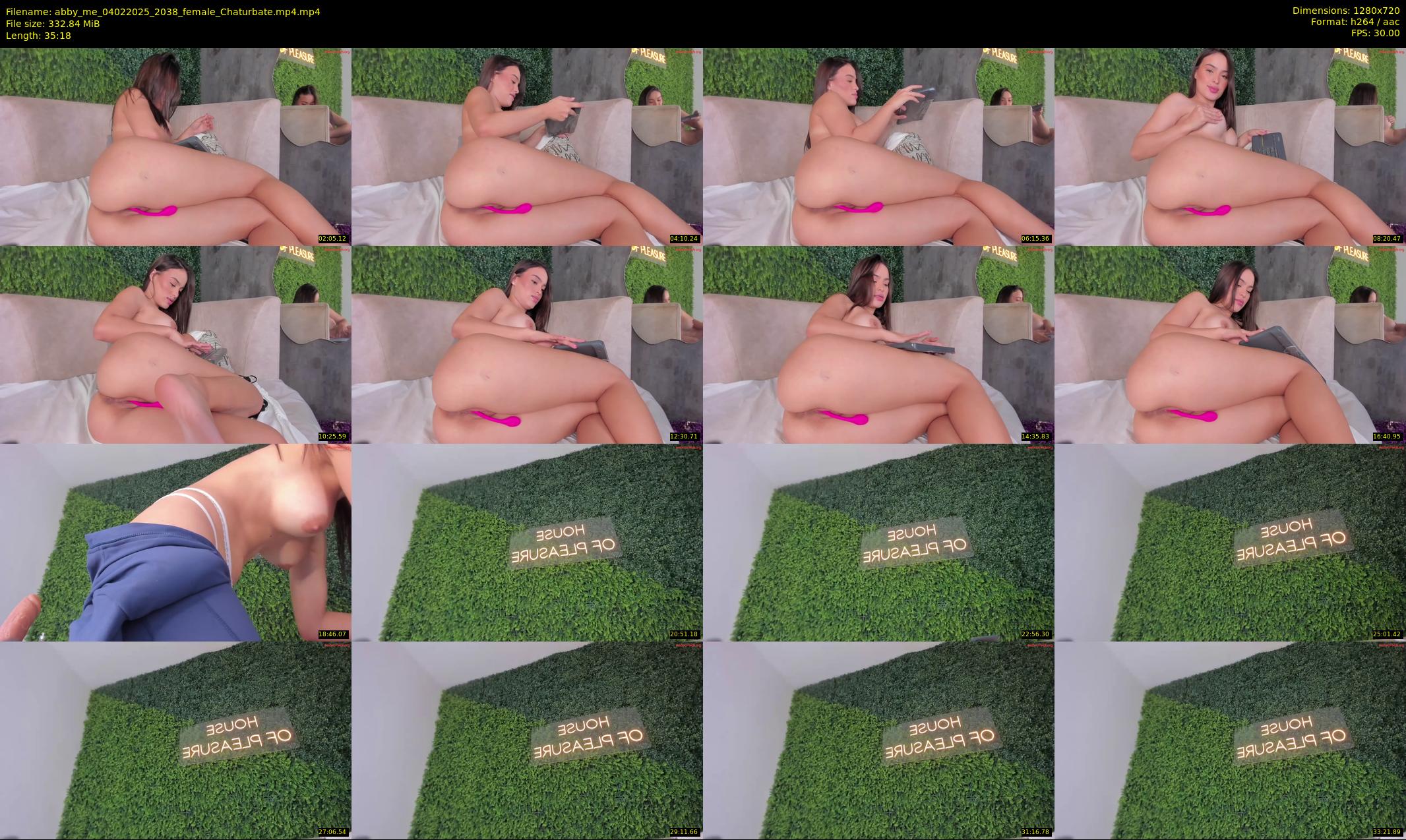 abby_me — 36 minute Chaturbate female cam show recording, 720p, Feb 4, 2025