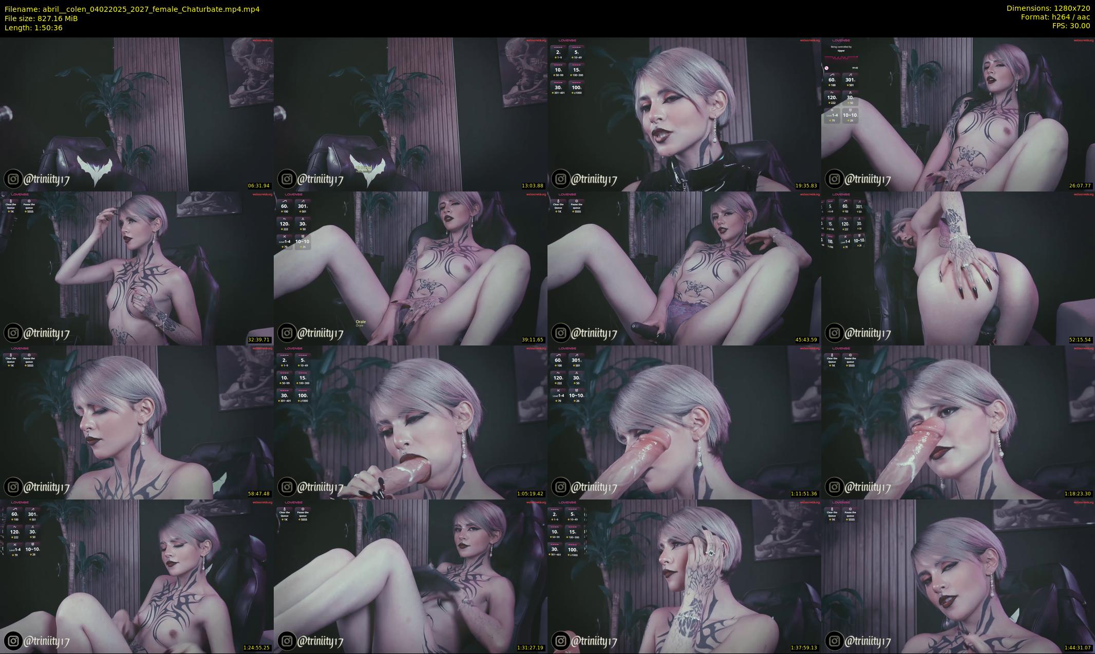 abril__colen — 111 minute Chaturbate female cam show recording, 720p, Feb 4, 2025