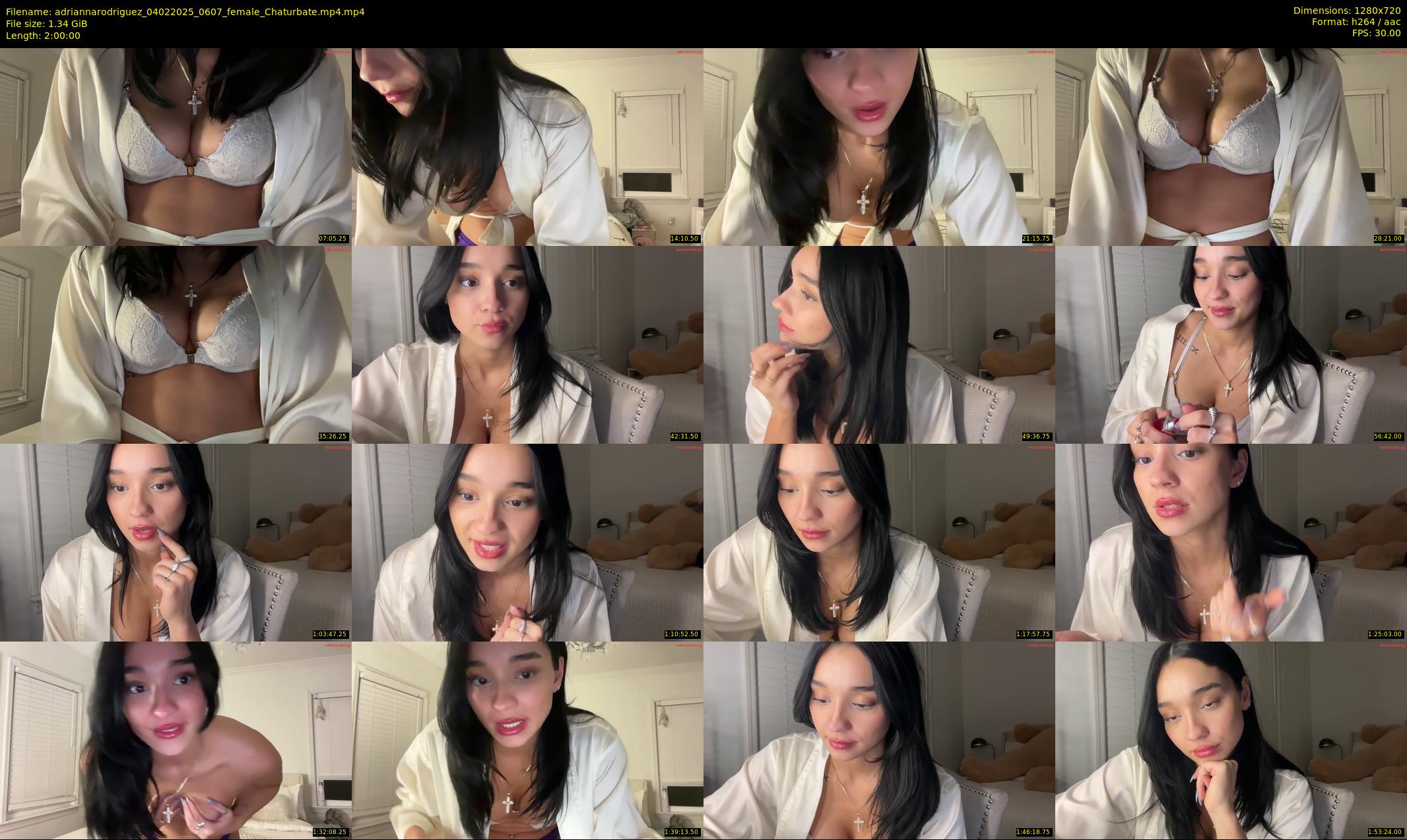 adriannarodriguez — 120 minute Chaturbate female cam show recording, 720p, Feb 4, 2025