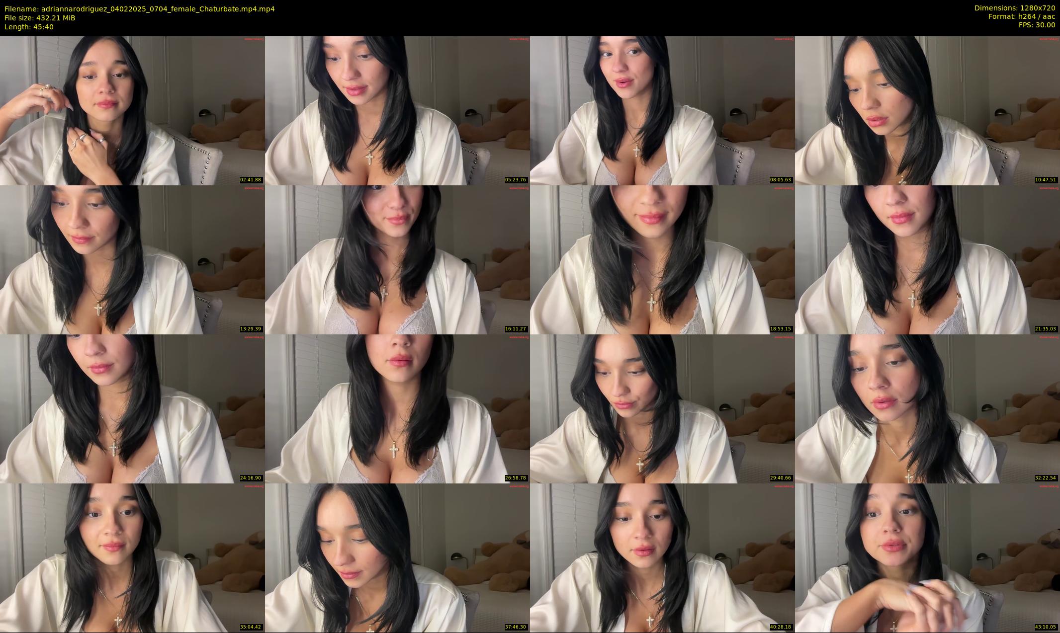 adriannarodriguez — 46 minute Chaturbate female cam show recording, 720p, Feb 4, 2025