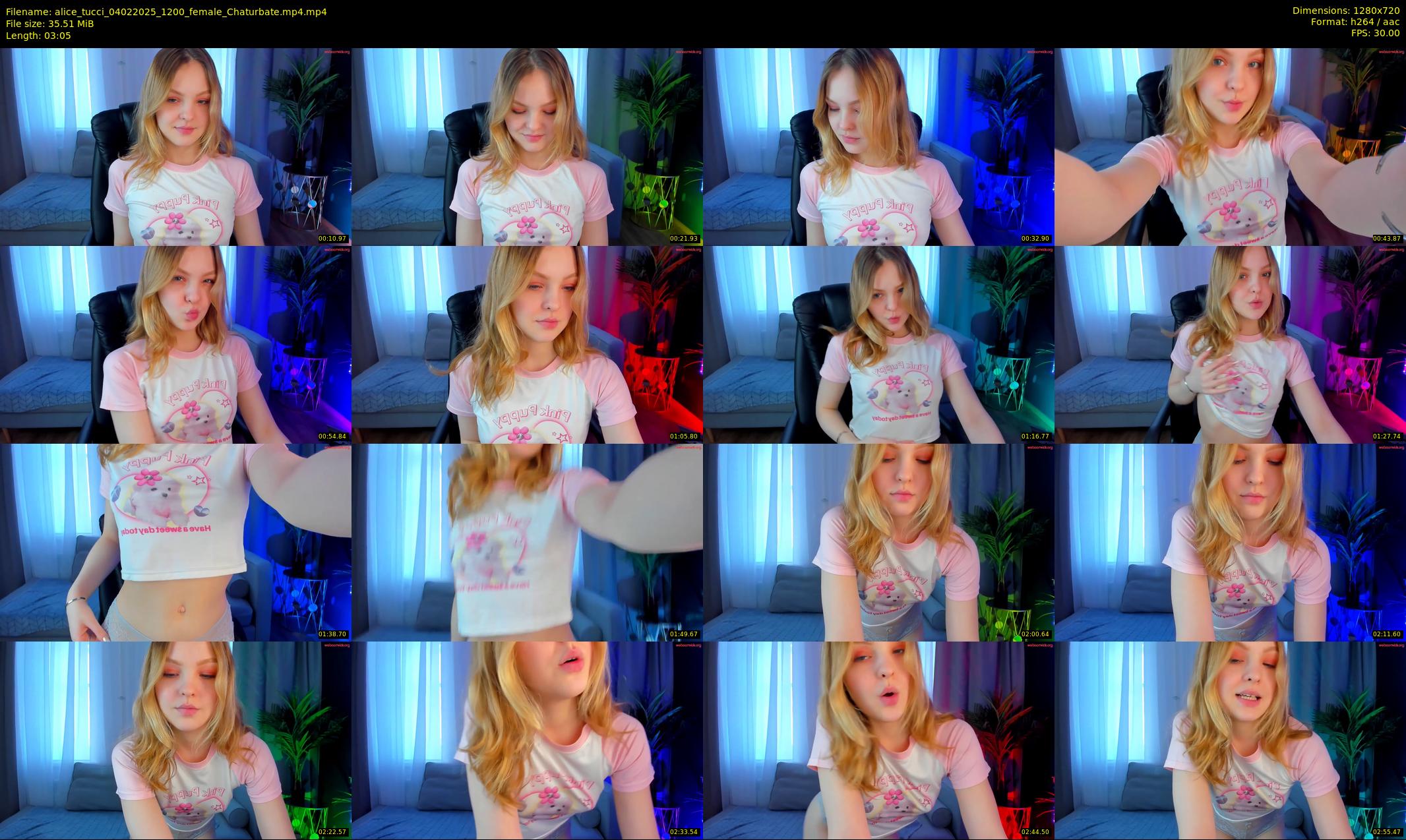 alice_tucci — 4 minute Chaturbate female cam show recording, 720p, Feb 4, 2025